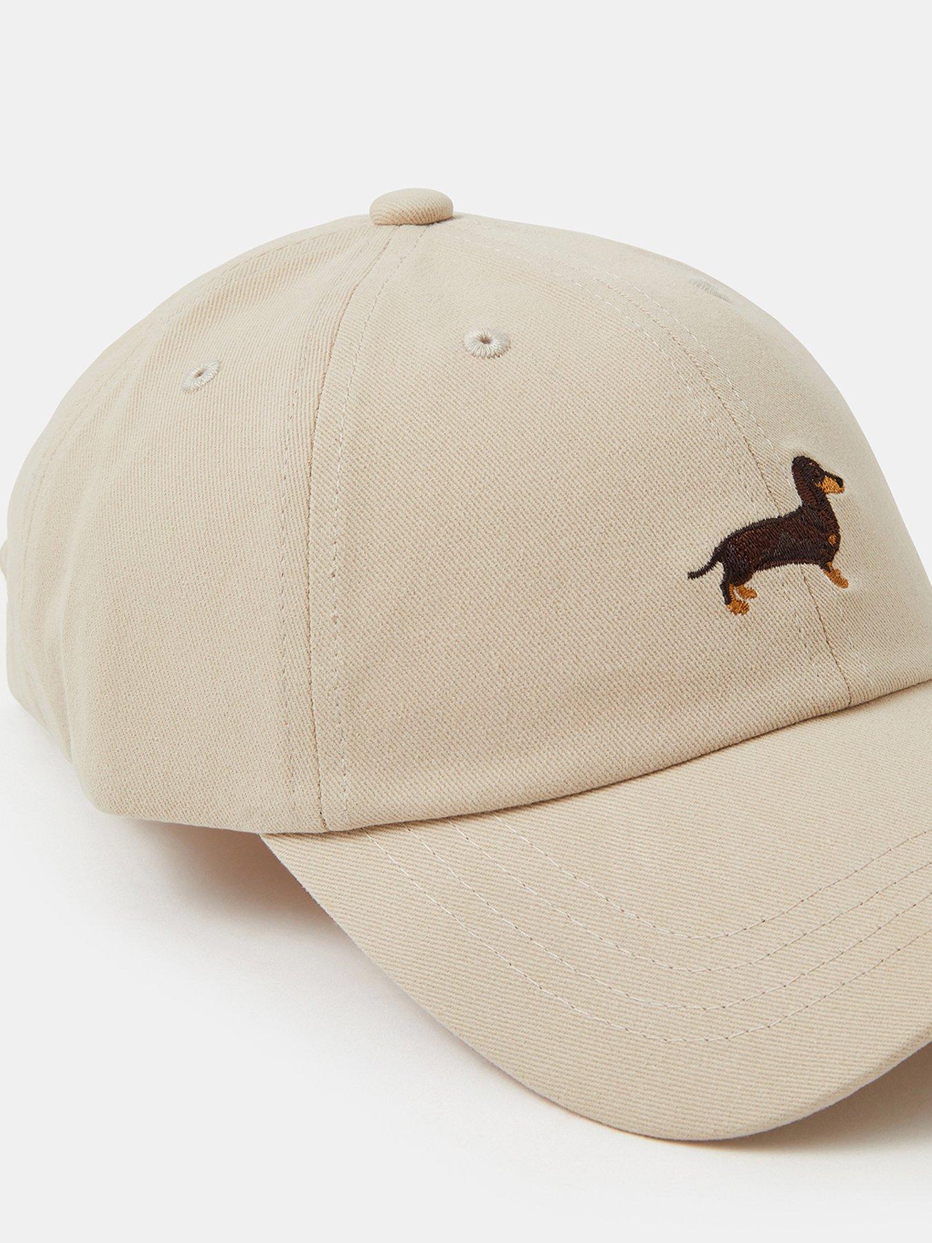 Image 4 of 4 of Accessorize Sausage Dog Cap - Cream