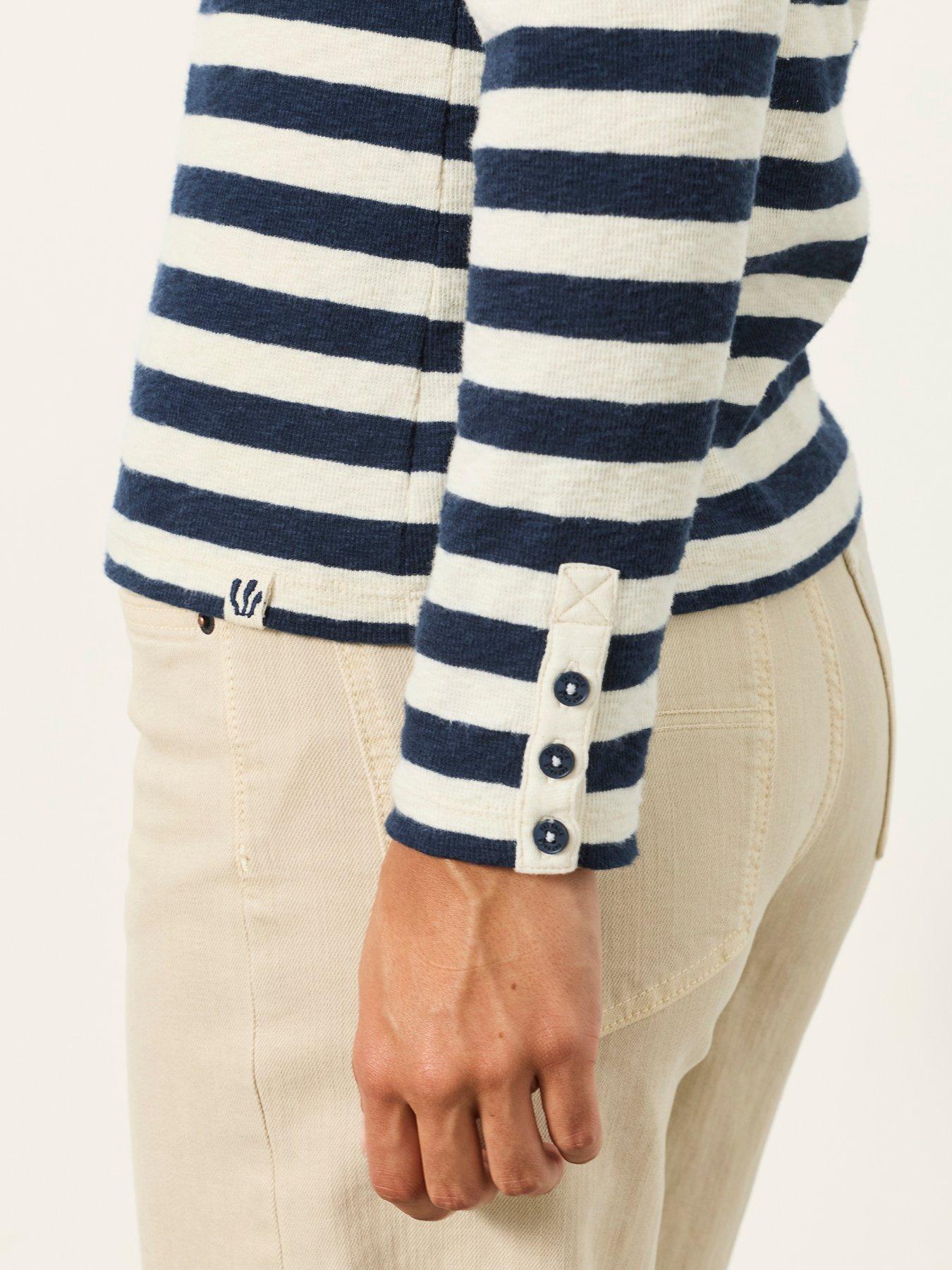 Image 5 of 6 of FatFace Callie Ls Stripe Top