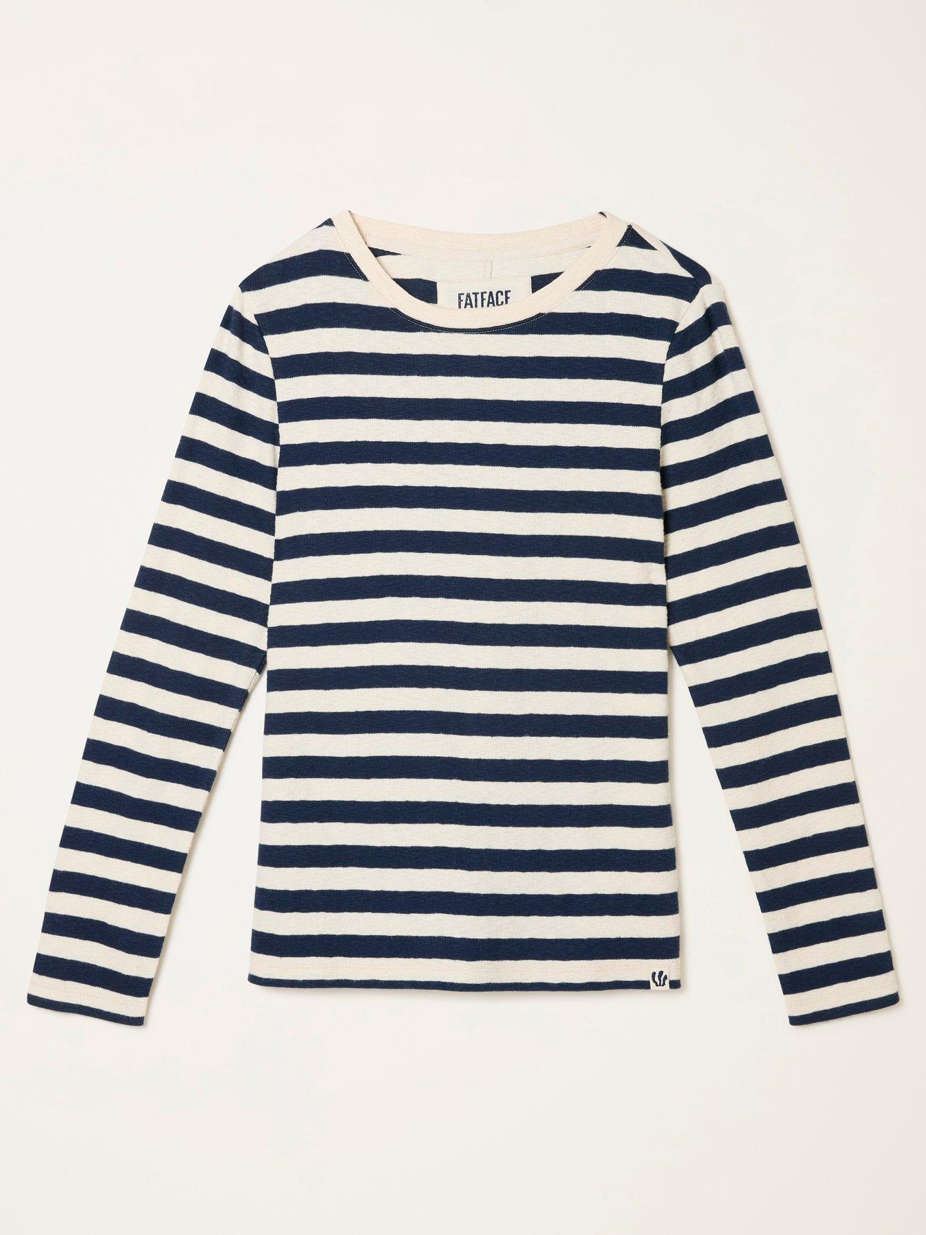 Image 6 of 6 of FatFace Callie Ls Stripe Top