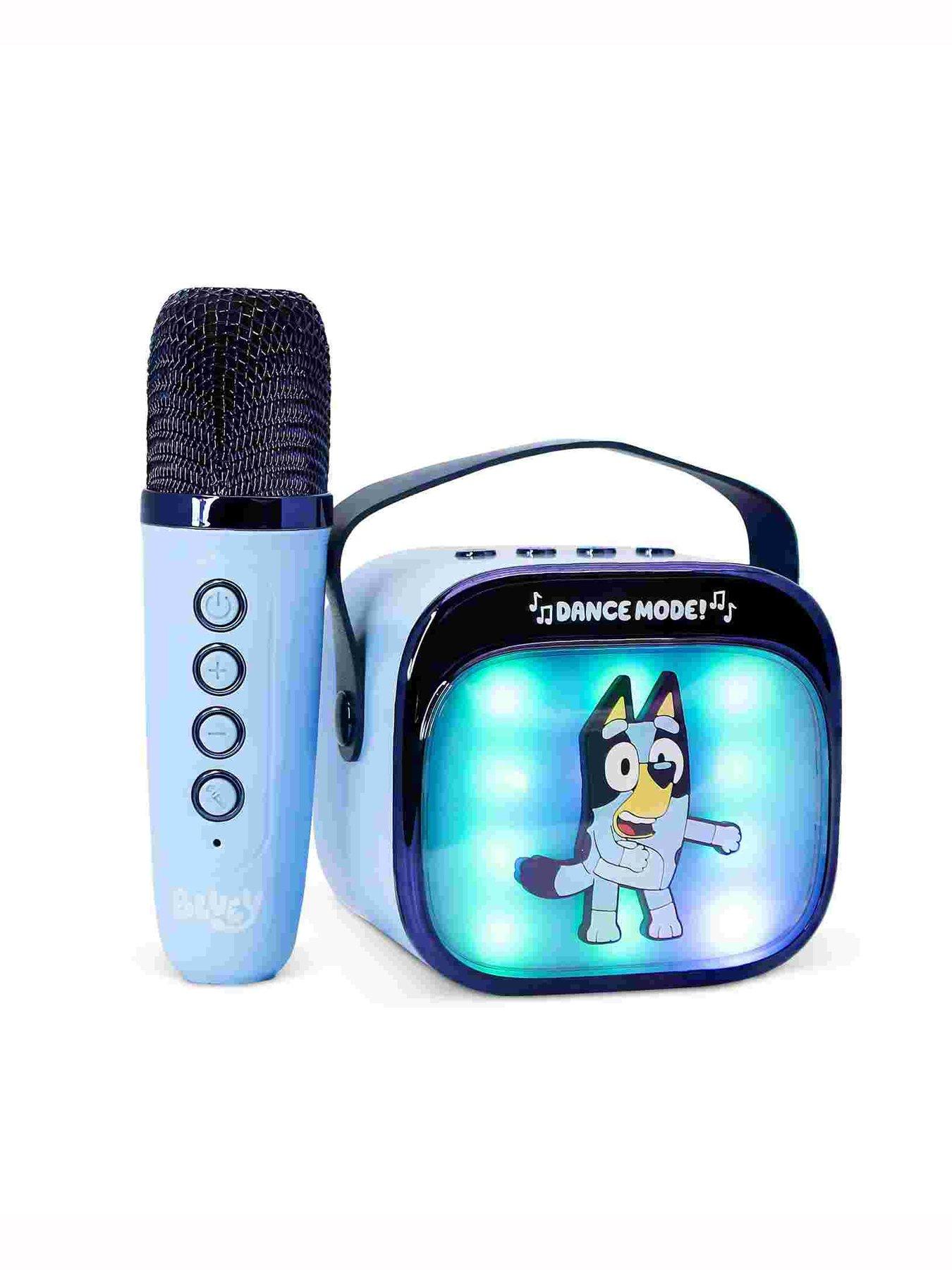 Image 2 of 7 of Bluey Bluey Popsing Led Light-Up Wireless Karaoke Speaker & Microphone