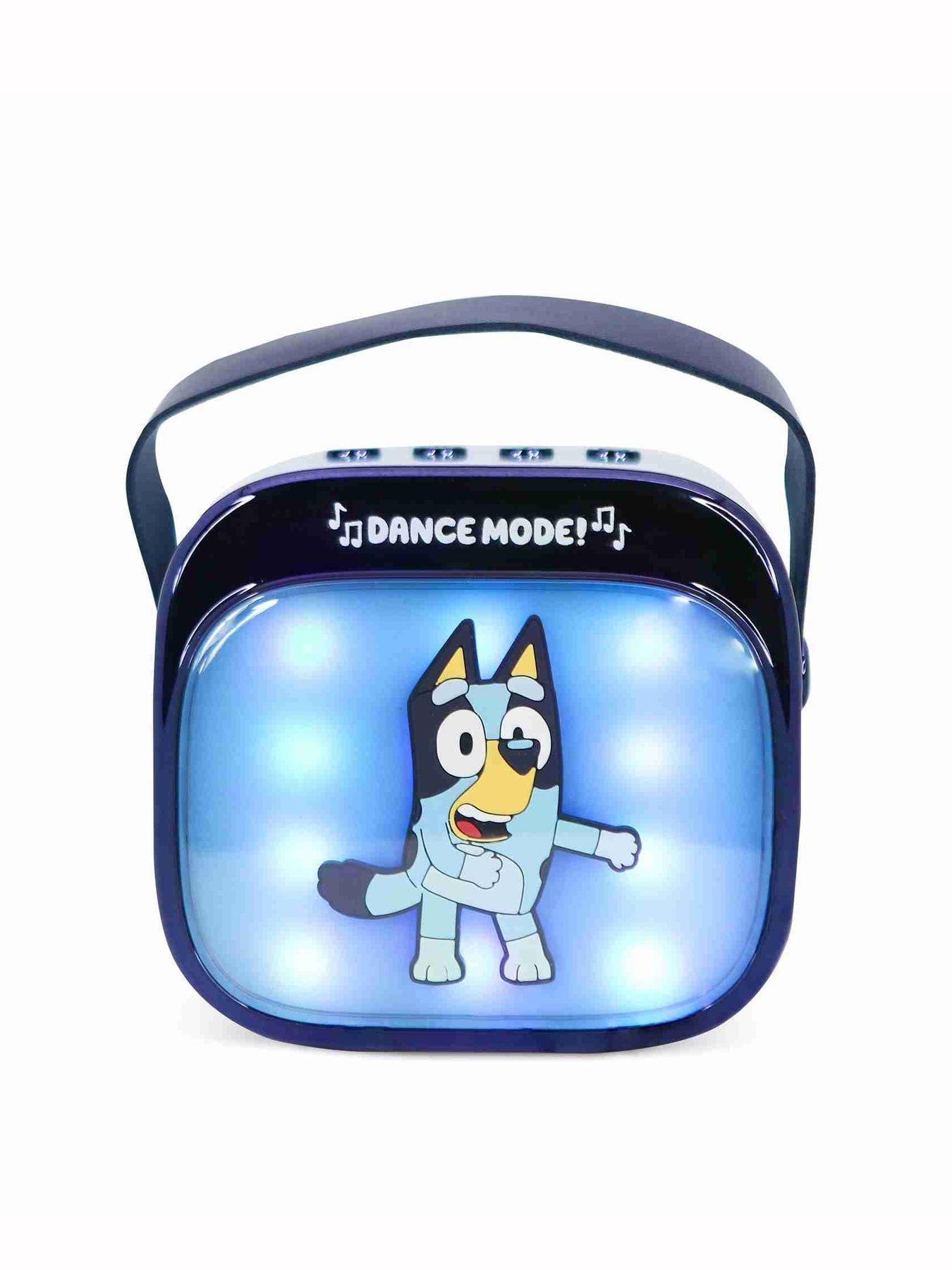 Image 3 of 7 of Bluey Bluey Popsing Led Light-Up Wireless Karaoke Speaker & Microphone