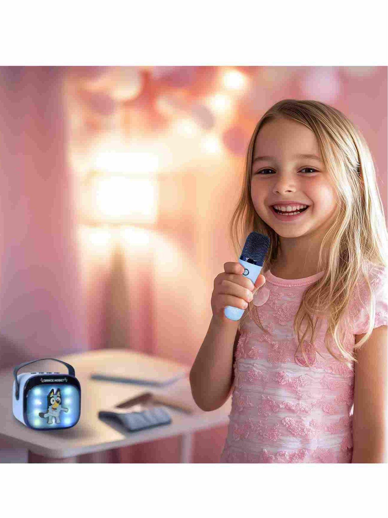 Image 7 of 7 of Bluey Bluey Popsing Led Light-Up Wireless Karaoke Speaker & Microphone