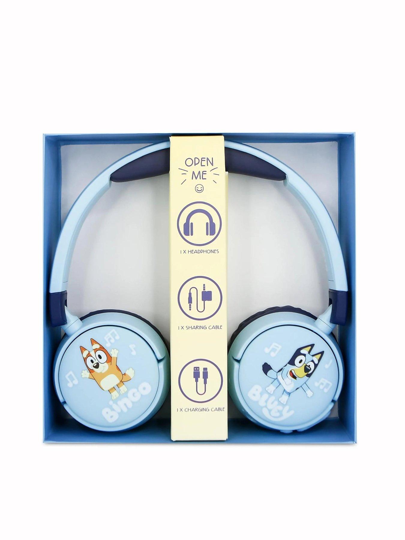Image 5 of 6 of BLUEY KIDS WIRELESS HEADPHONES