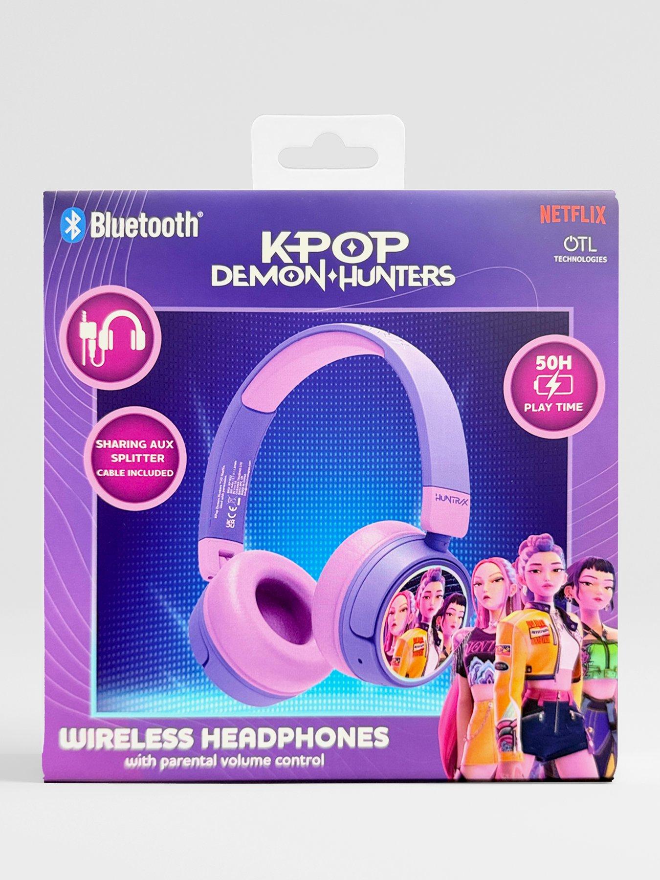 Image 5 of 7 of KPDH Huntrix Kids Wireless headphonesÂ