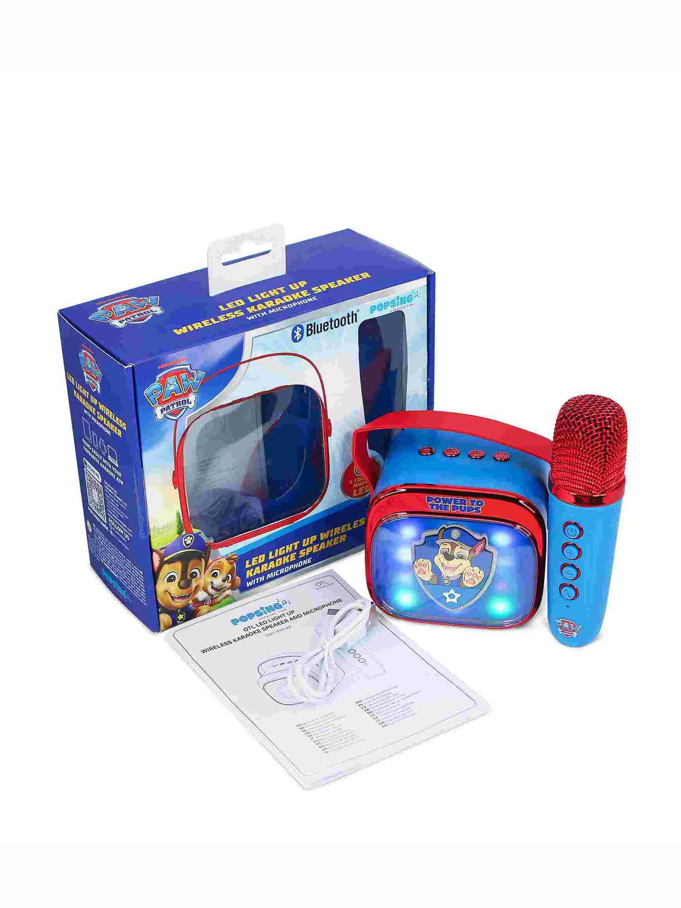 Image 5 of 7 of Paw Patrol Popsing Led Light-Up Wireless Karaoke Speaker &amp; Microphone