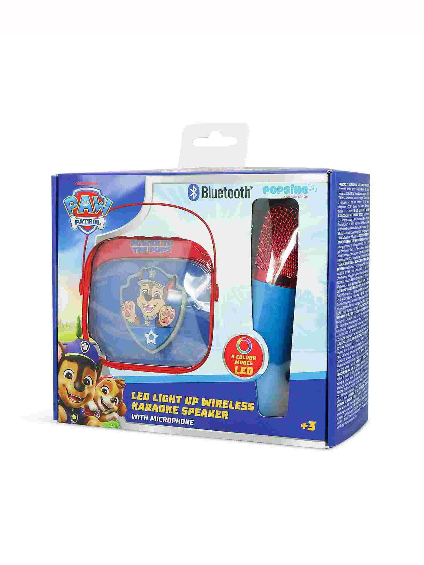 Image 6 of 7 of Paw Patrol Popsing Led Light-Up Wireless Karaoke Speaker &amp; Microphone