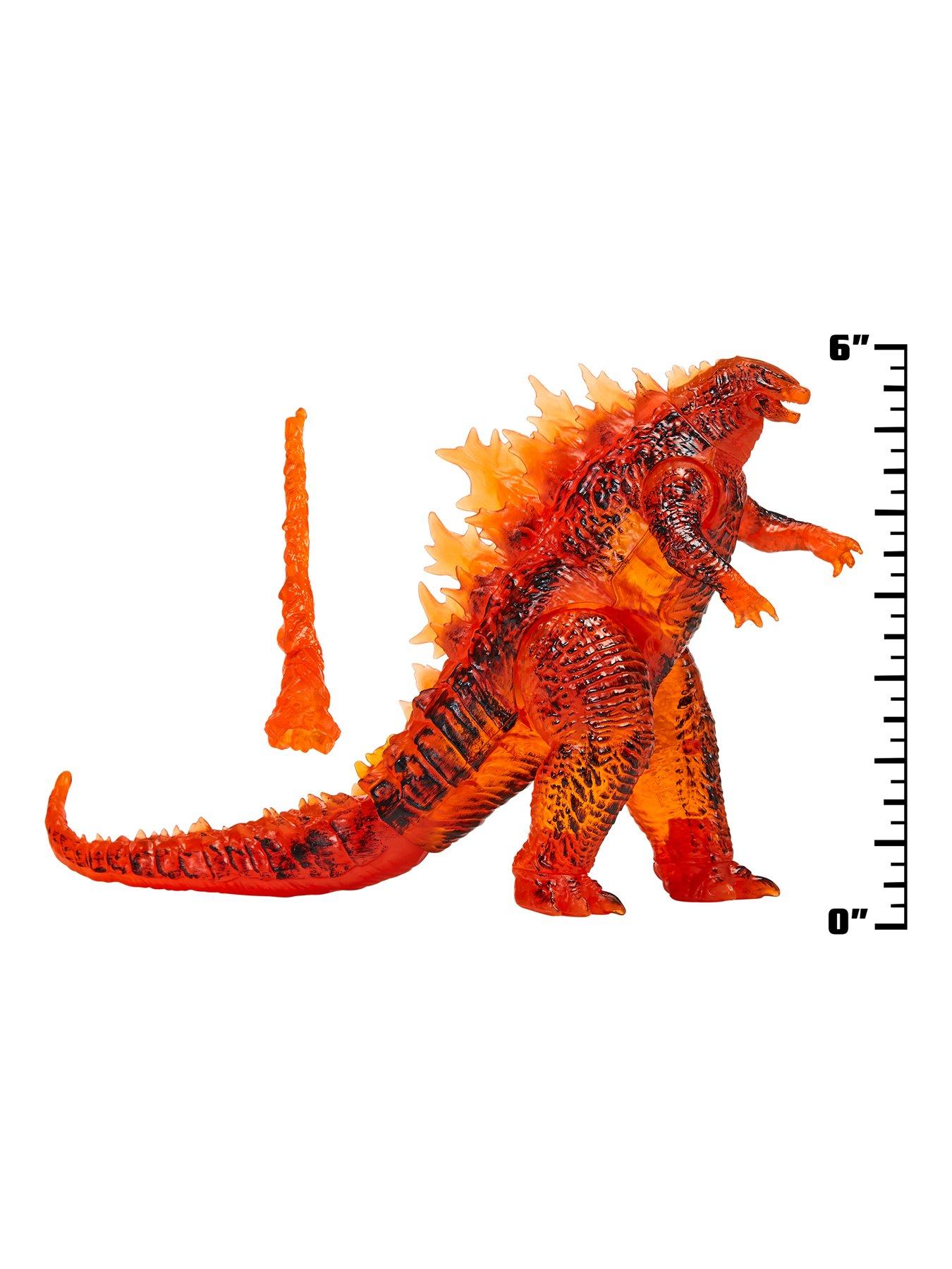 Image 3 of 4 of Monsterverse Monsterverse Fully Poseable Burning Godzilla 6-Inch Action Figure