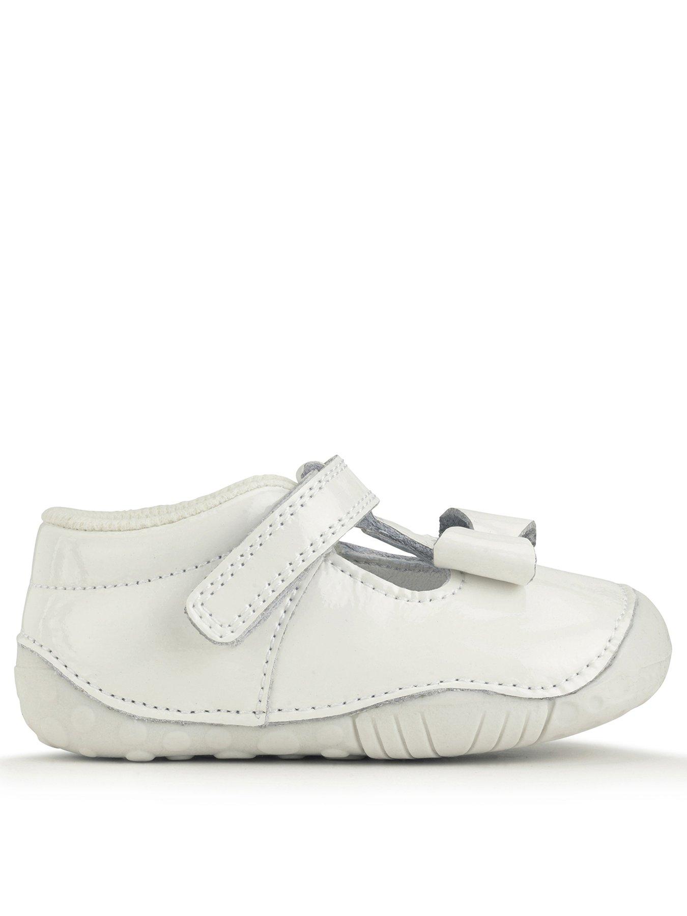 Start-rite Wiggle Patent Shoes - White