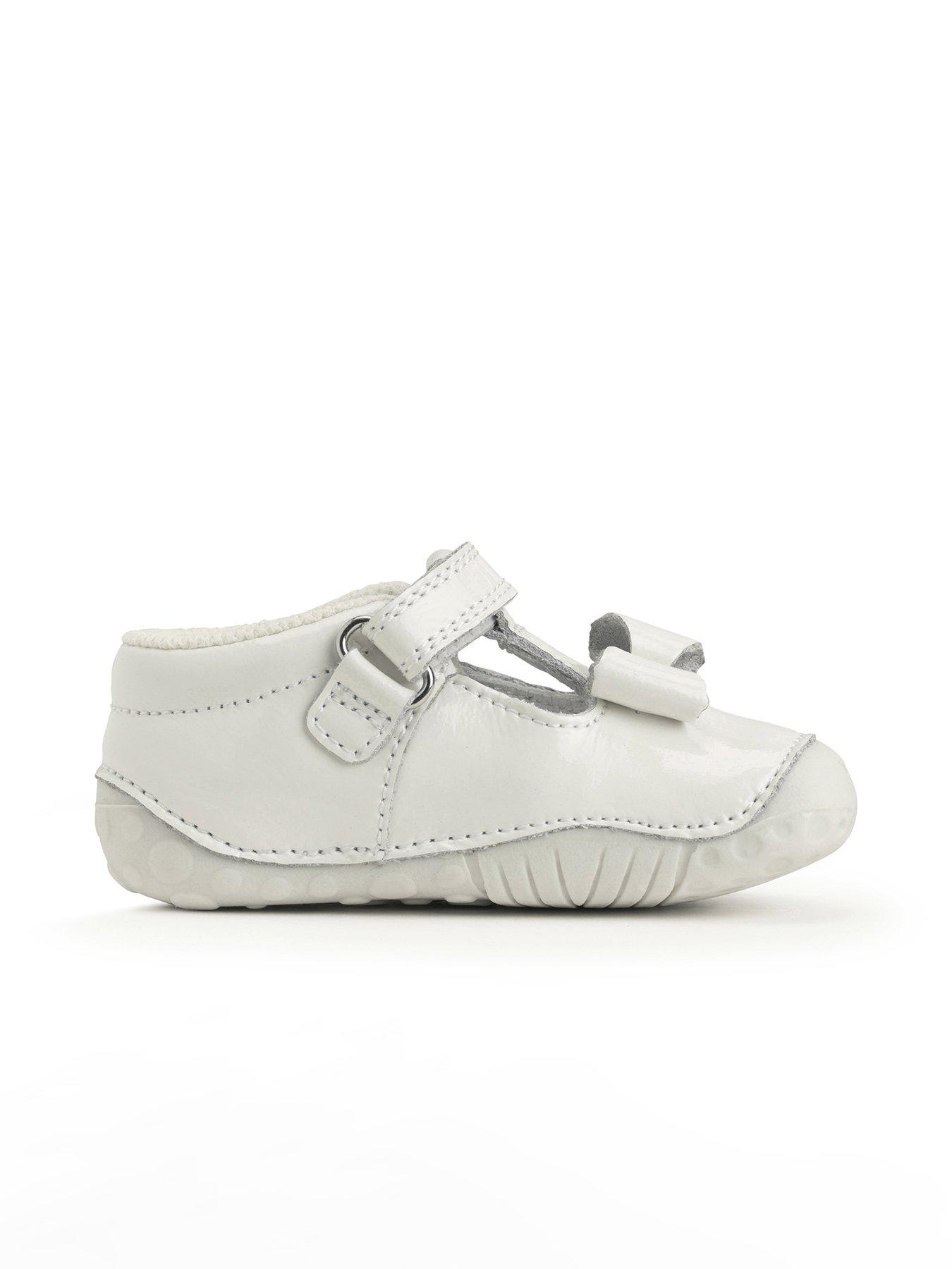 Image 6 of 6 of Start-rite Wiggle Patent Shoes - White