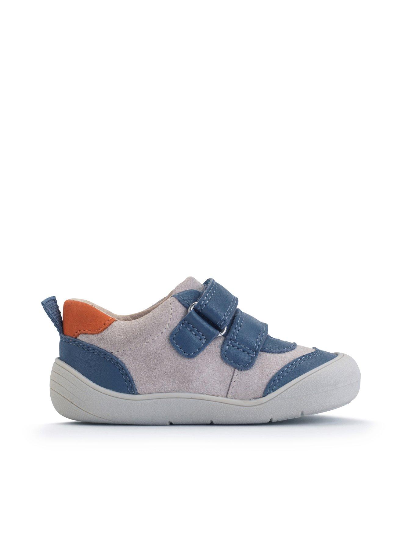 Image 6 of 6 of Start-rite Duel Denim Leather Trainers - Blue
