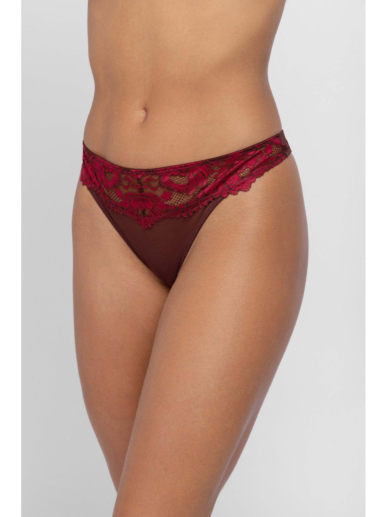 Image 3 of 4 of DORINA Jemma Two Tone Thong - Pink