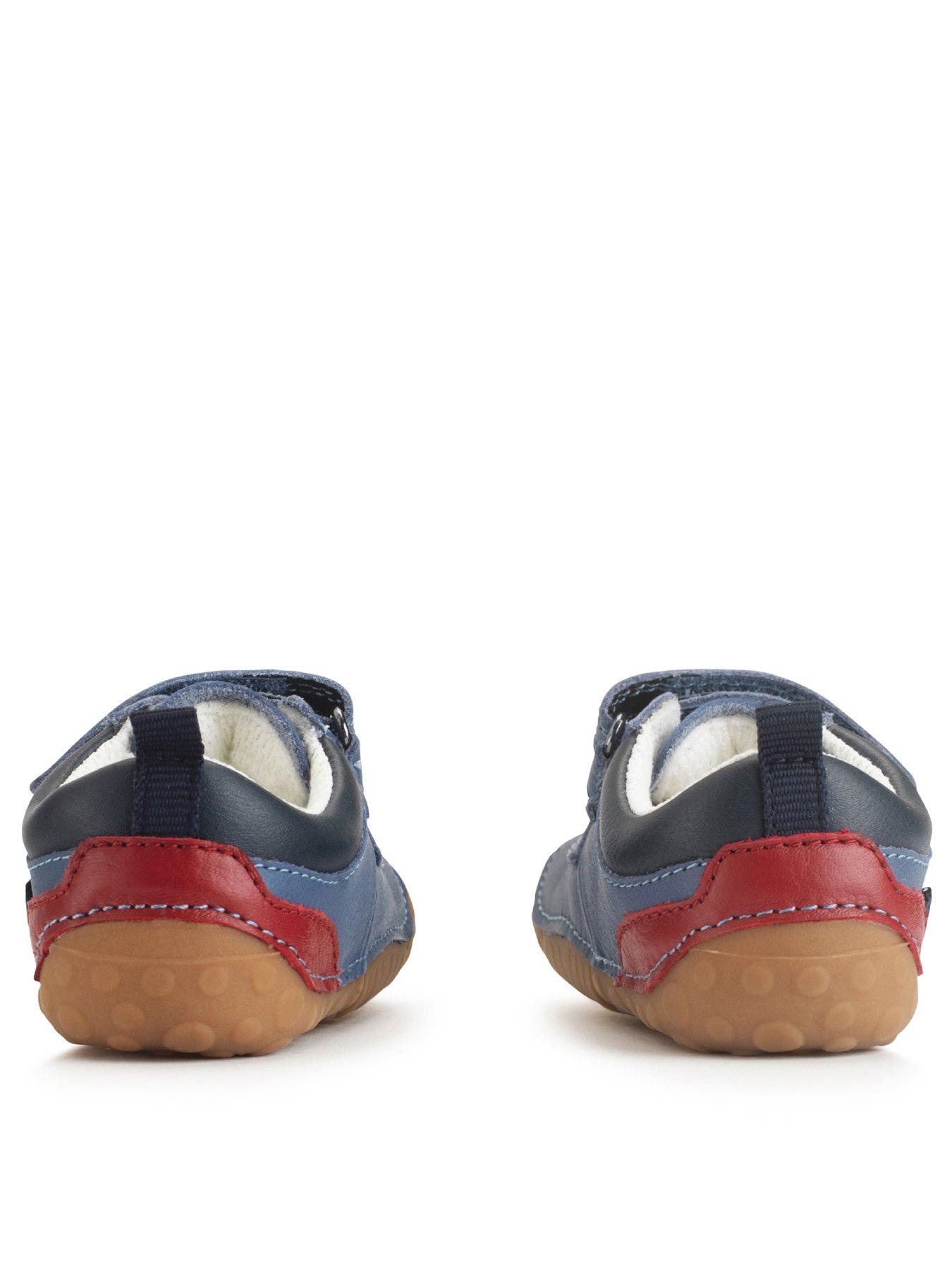 Image 3 of 6 of Start-rite Zap - Denim Blue Leather/suede