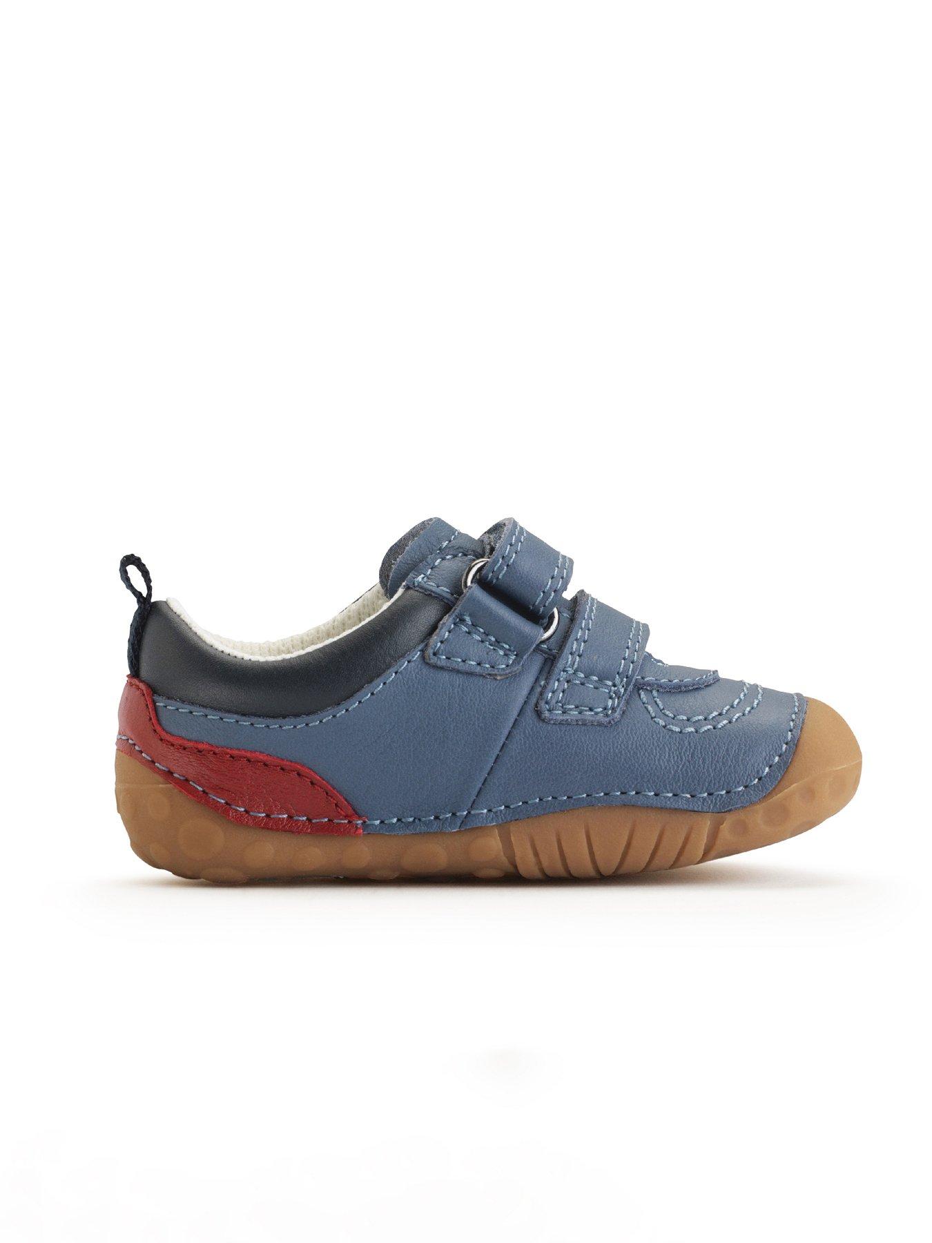 Image 6 of 6 of Start-rite Zap - Denim Blue Leather/suede
