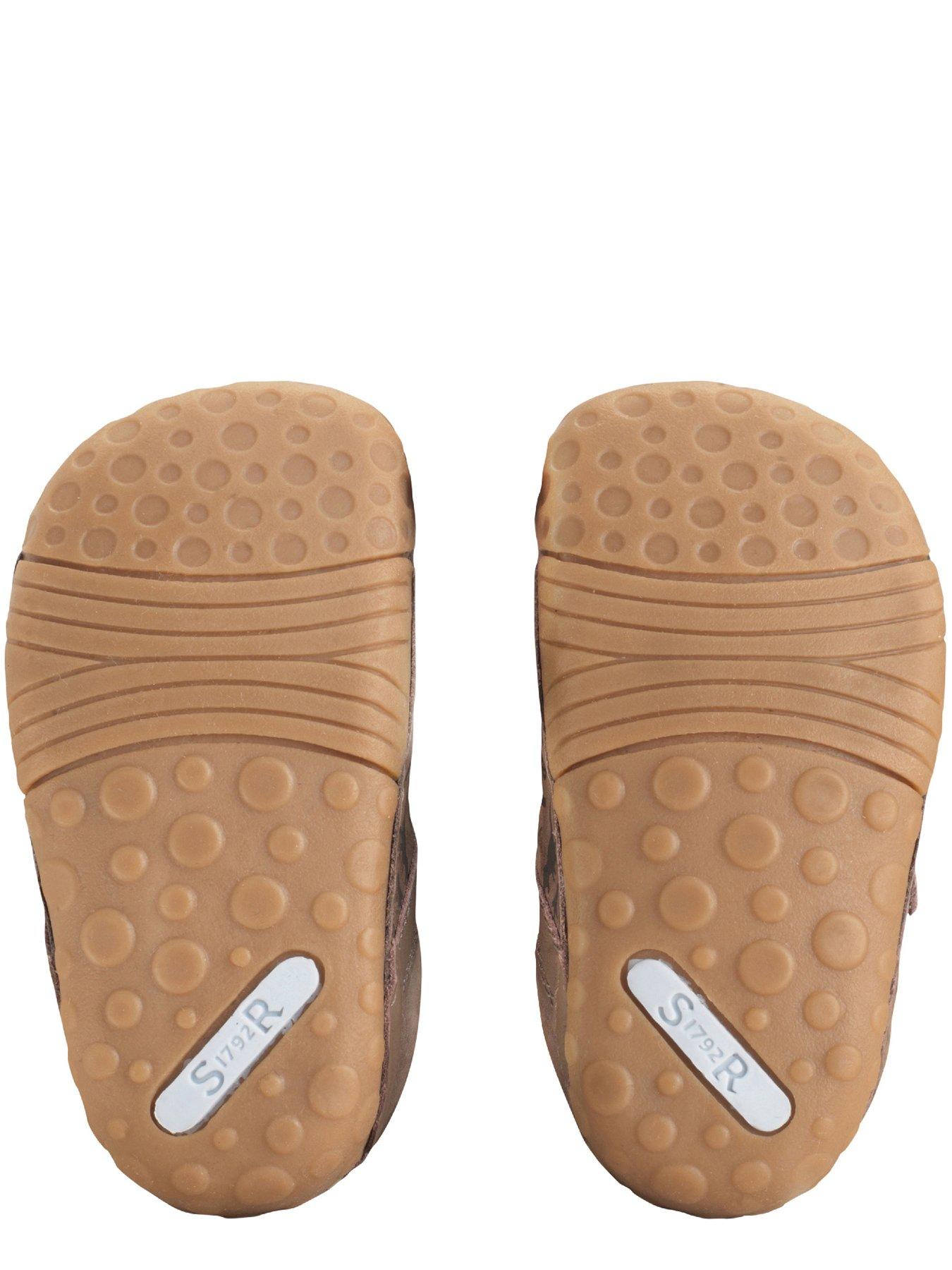 Image 4 of 6 of Start-rite Roar Taupe Dino Nubuck/Leather Trainers - Brown