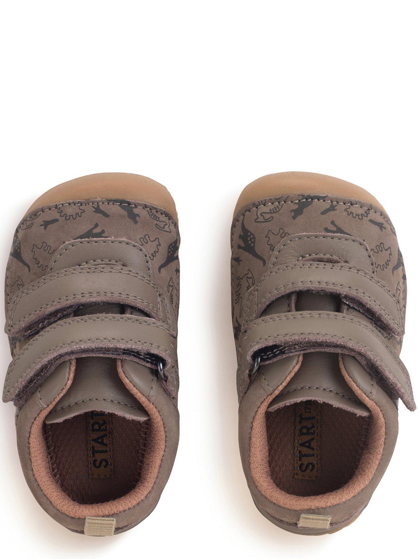 Image 5 of 6 of Start-rite Roar Taupe Dino Nubuck/Leather Trainers - Brown