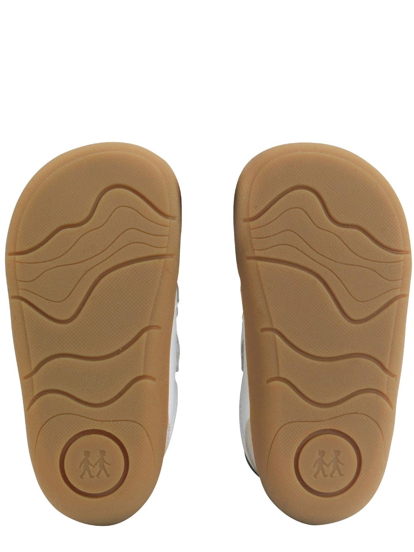 Image 5 of 6 of Start-rite Duel - White/khaki Leather