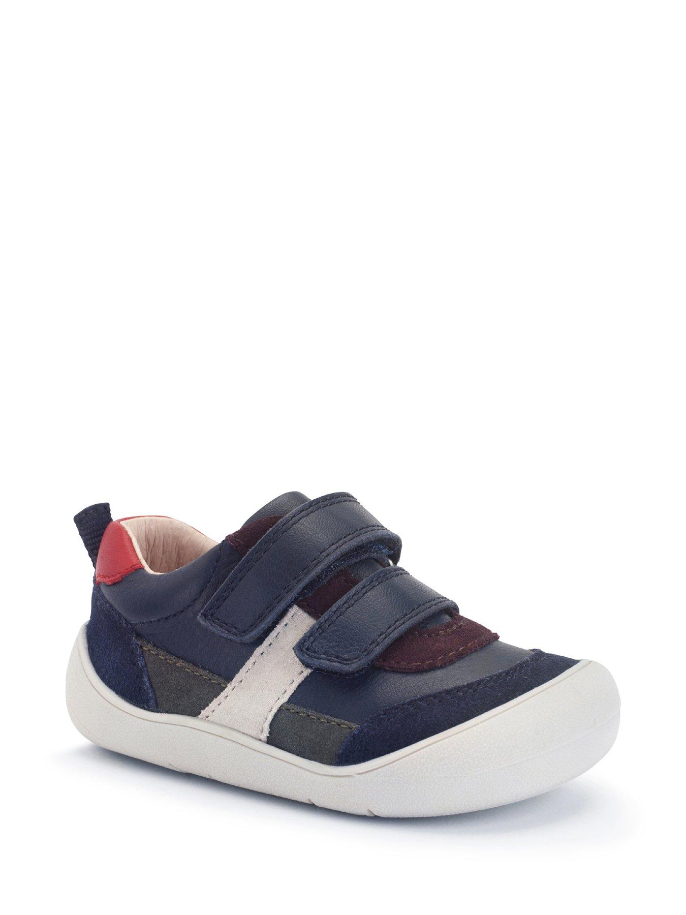 Image 4 of 6 of Start-rite Duel - Navy/multi Leather