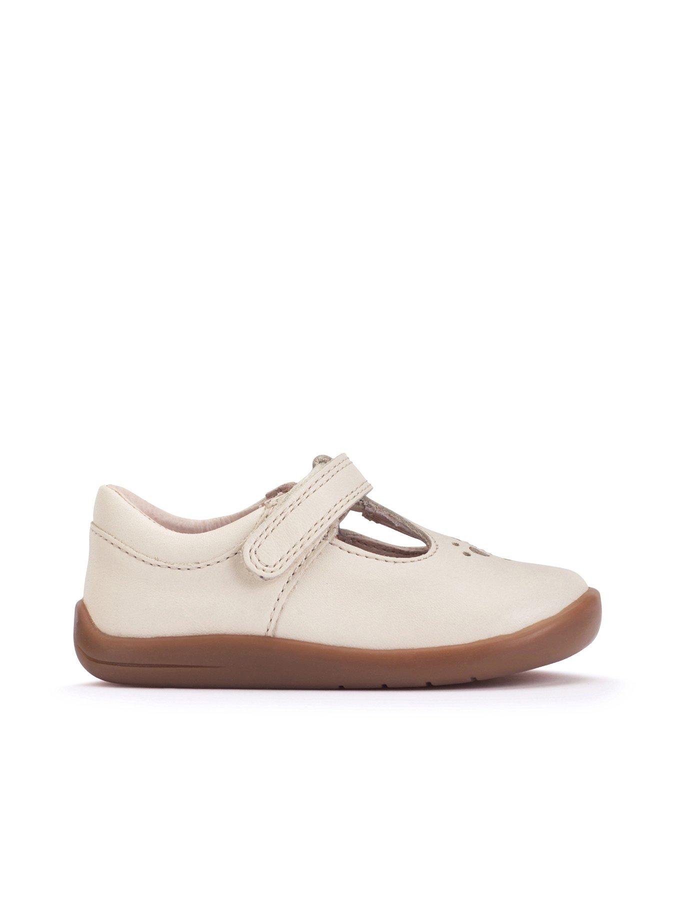 Start-rite Eternal Leather Shoes - Cream