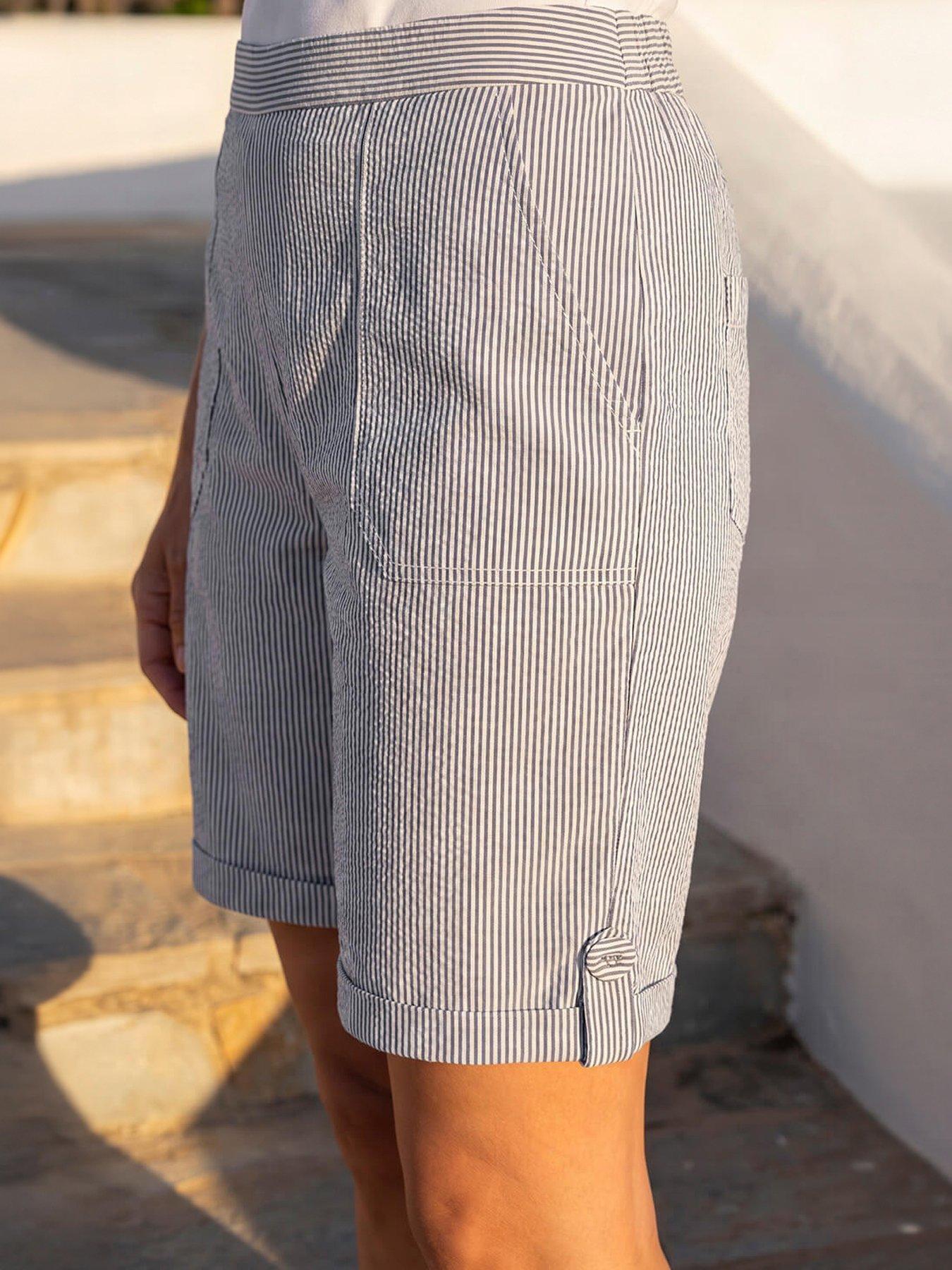 Image 2 of 4 of Roman Classic Texture Stripe Short