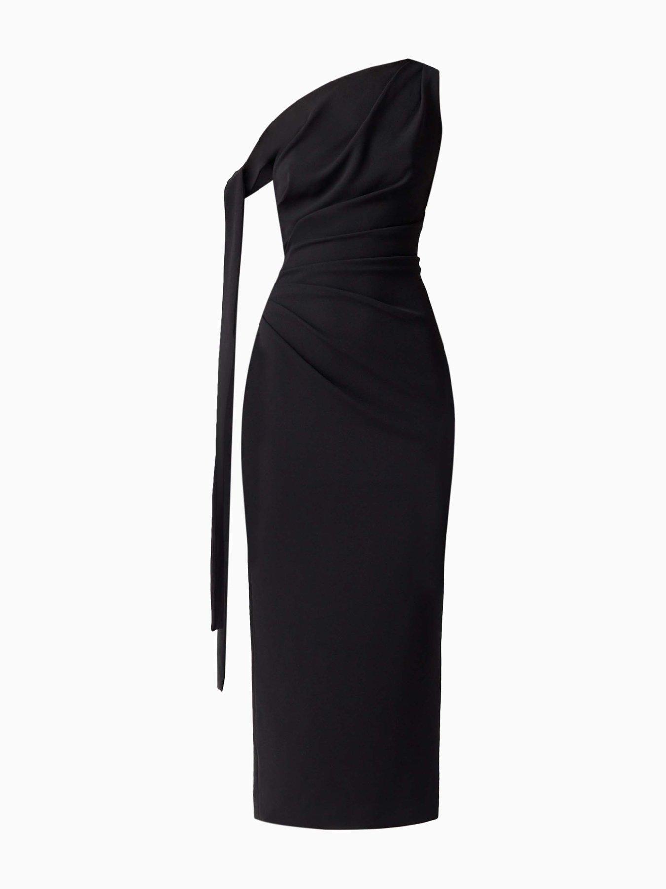 Image 7 of 7 of Curaae Anaelle Midaxi Dress - Black