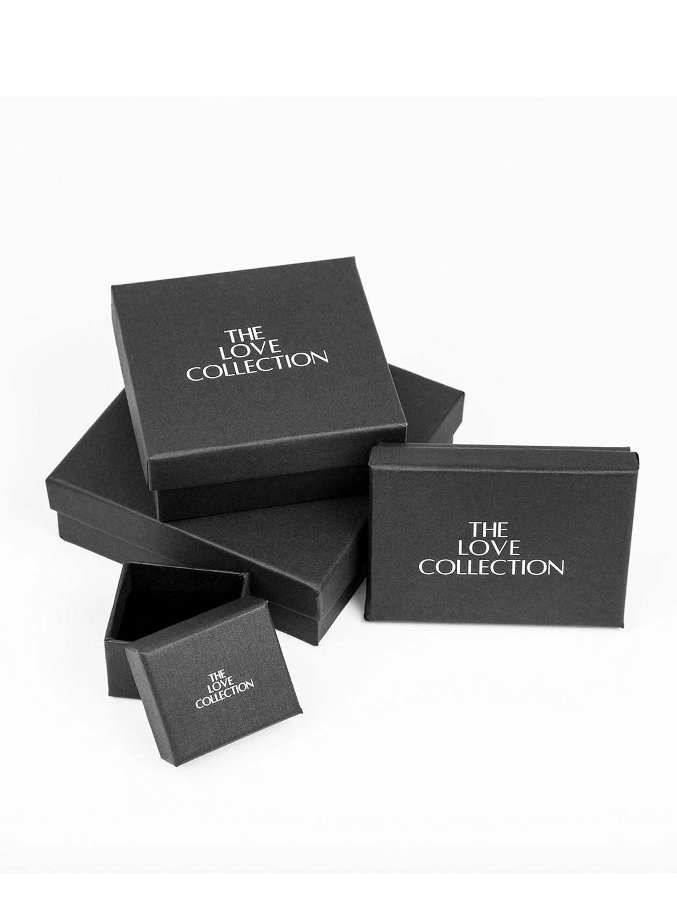 Image 4 of 5 of The Love Collection Black Stainless steel 9" bracelet