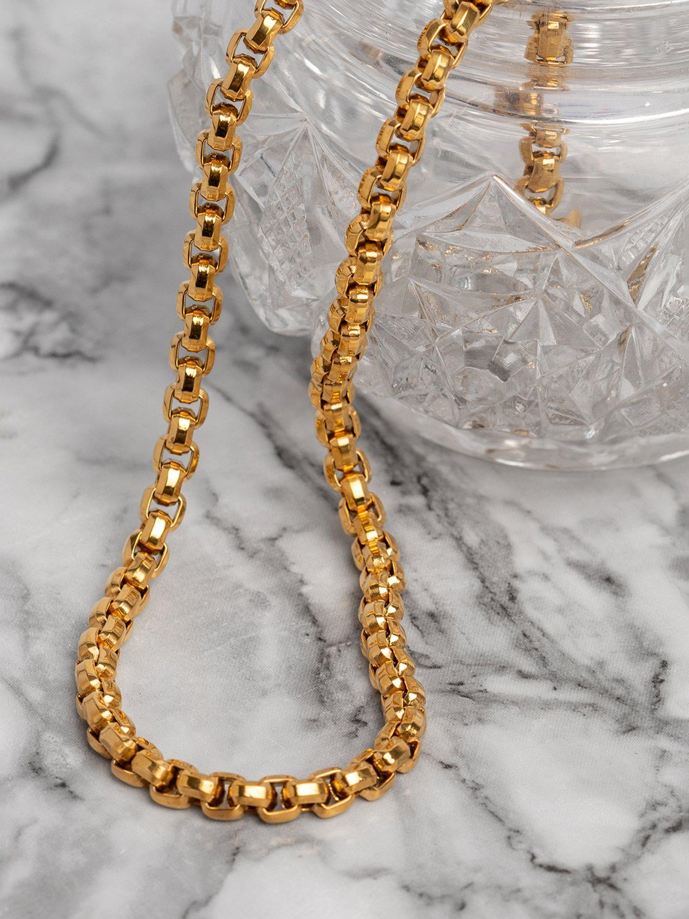 Image 5 of 5 of The Love Collection Gold Stainless steel 22" necklace