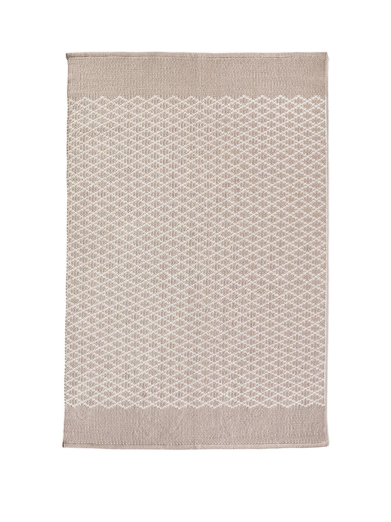 Image 2 of 2 of The Very Collection My Woven Trellis Rug Natural