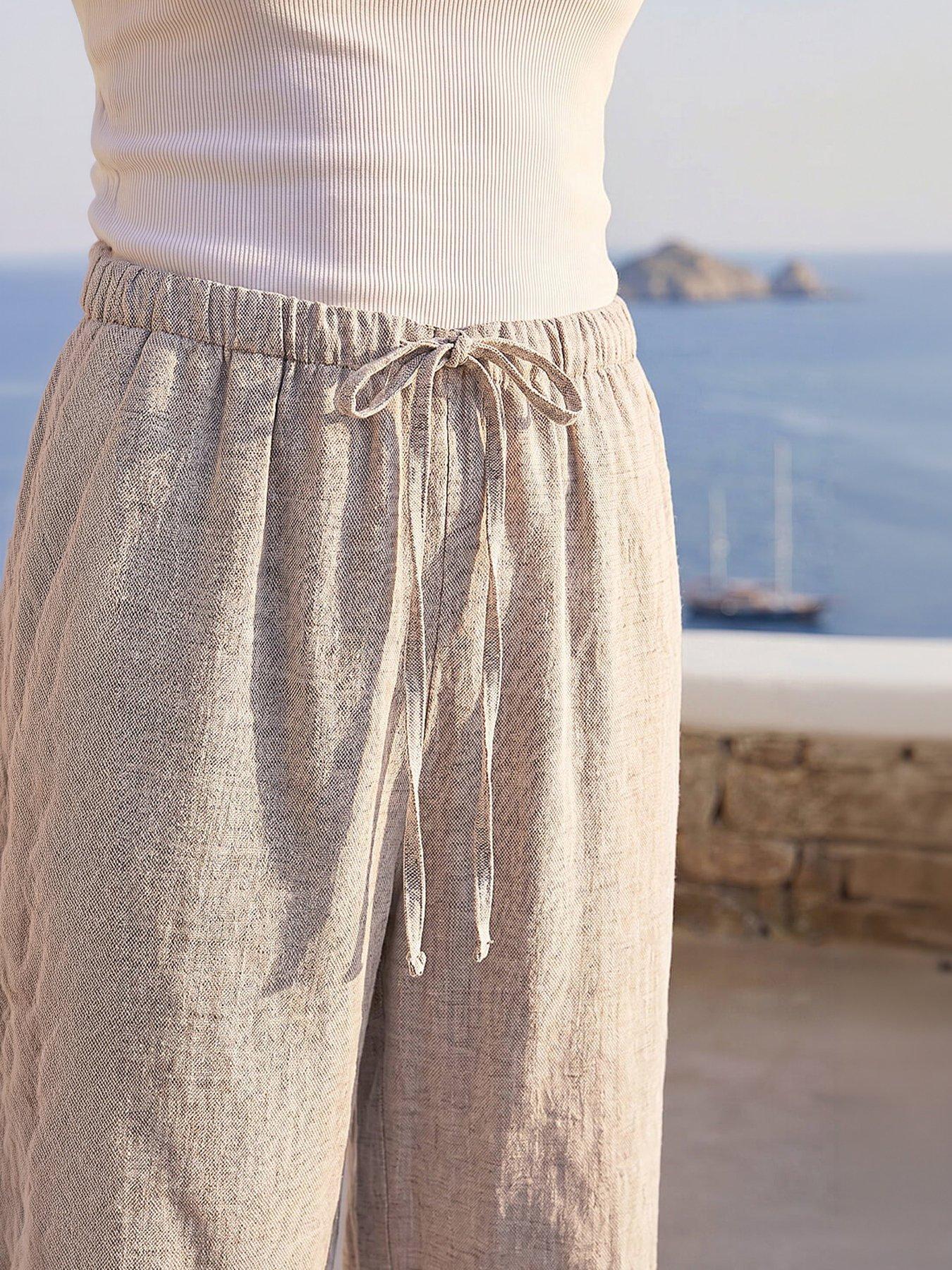 Image 2 of 4 of Roman Petite Wide Leg Trouser