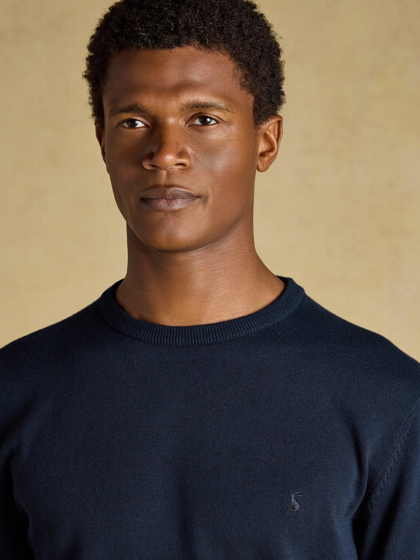 Image 6 of 6 of Joules Hillside Crew Knitted Jumper- Navy