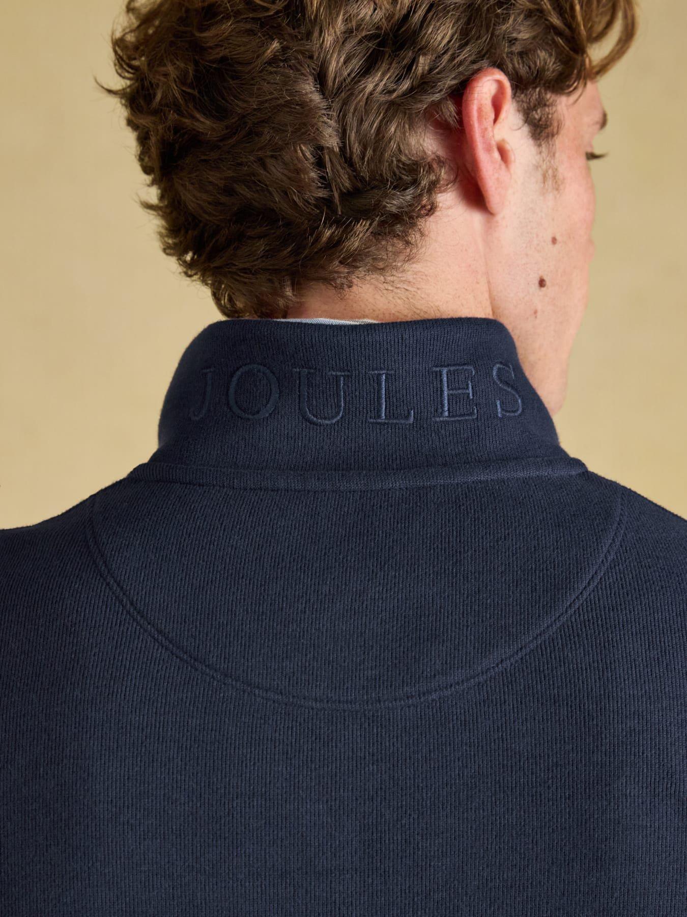 Image 5 of 7 of Joules Alistair 1/4 Zip Sweatshirt- Navy