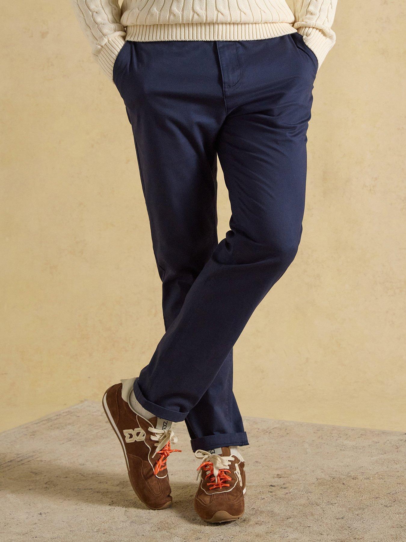 Image 1 of 6 of Joules Classic Chino Trousers- Navy