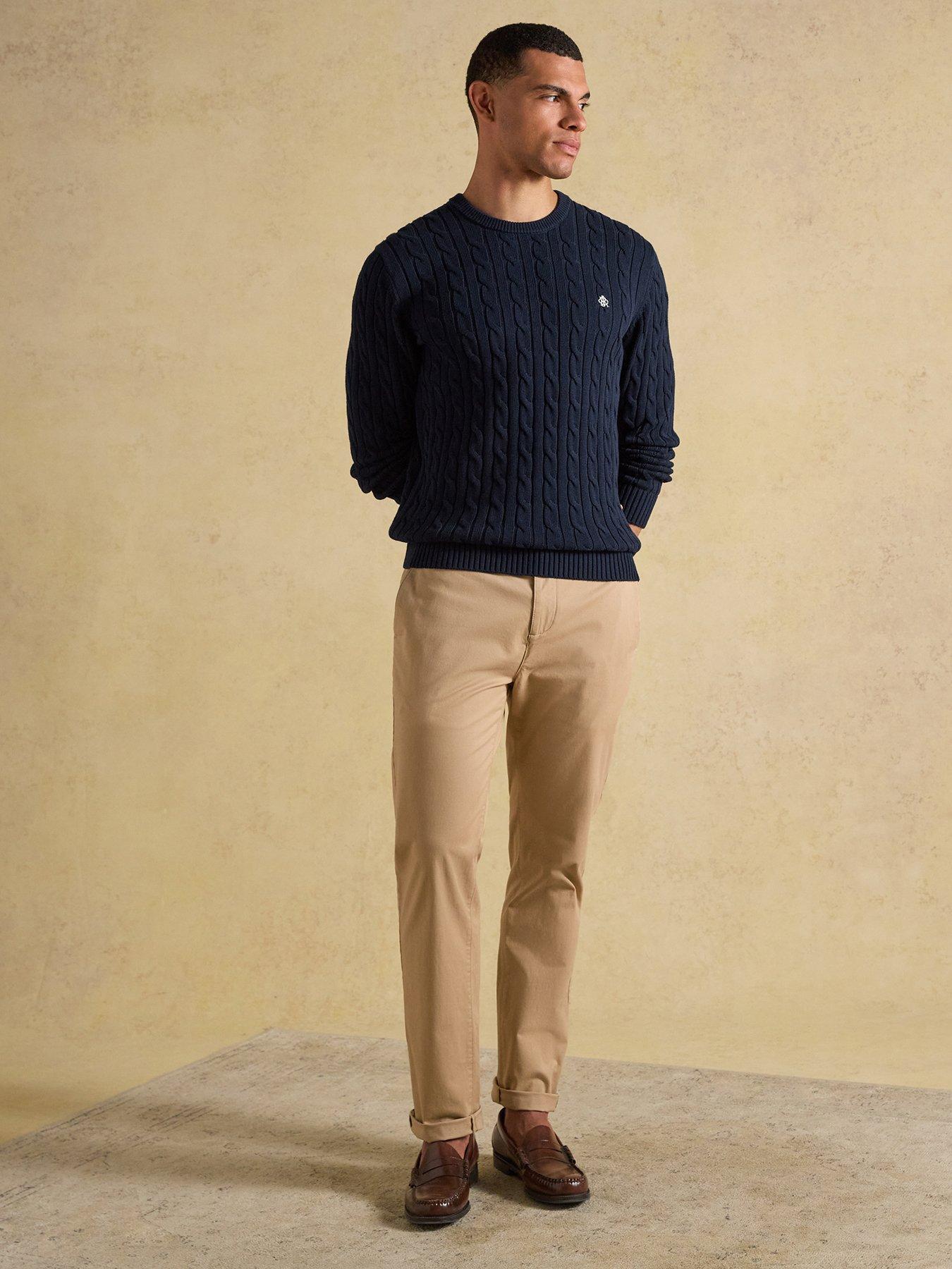 Image 3 of 6 of Joules Classic Chino Trousers- Beige