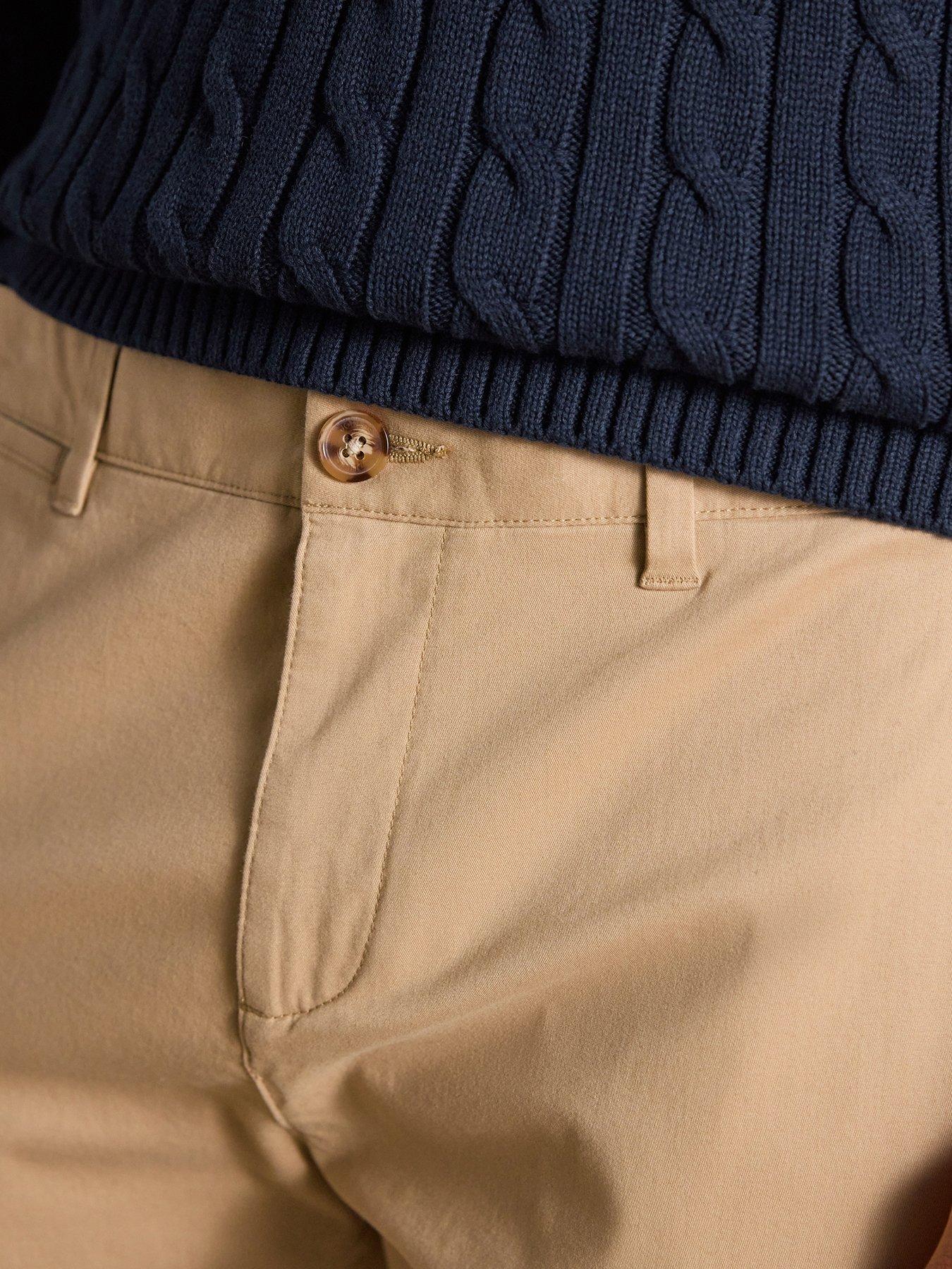 Image 5 of 6 of Joules Classic Chino Trousers- Beige