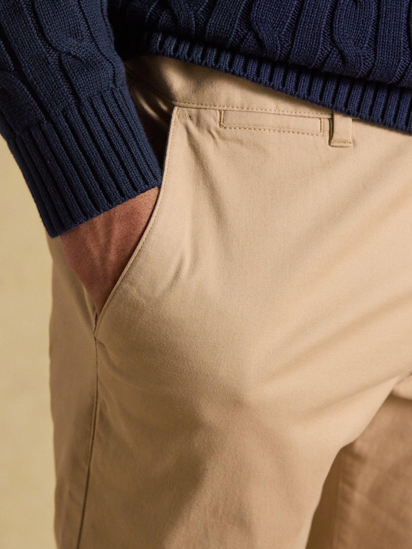 Image 6 of 6 of Joules Classic Chino Trousers- Beige
