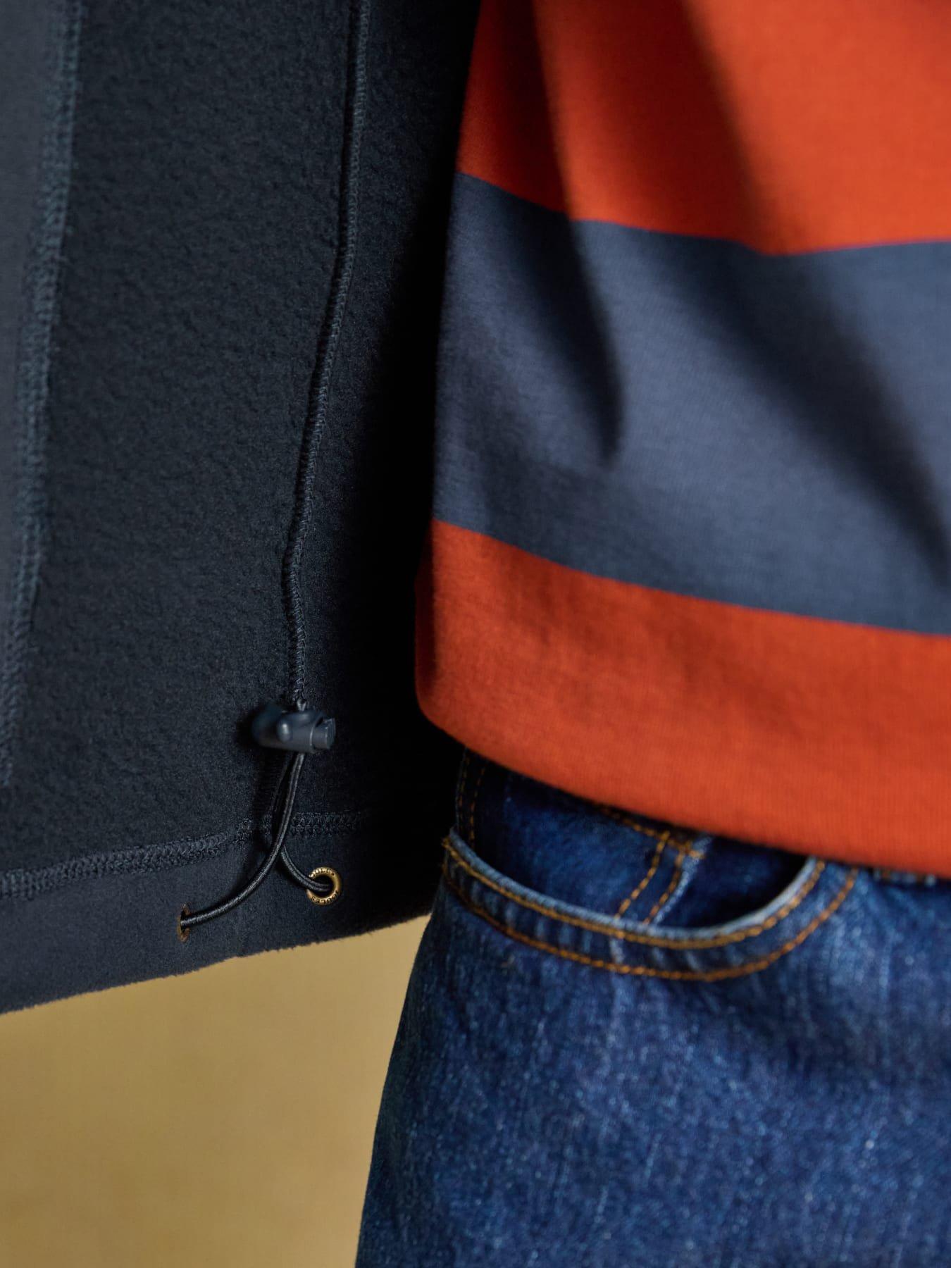Image 6 of 7 of Joules Heritage Fleece Gilet- Navy
