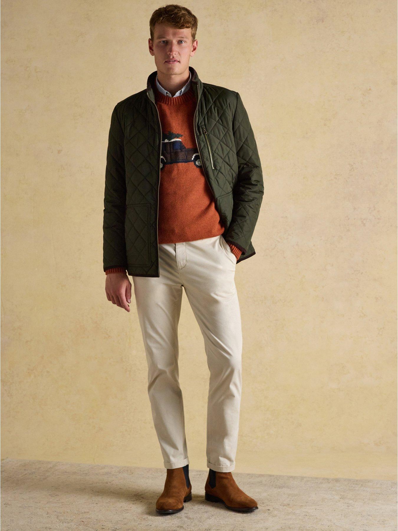 Image 3 of 7 of Joules Joules Maynard Quilted Jacket- Green