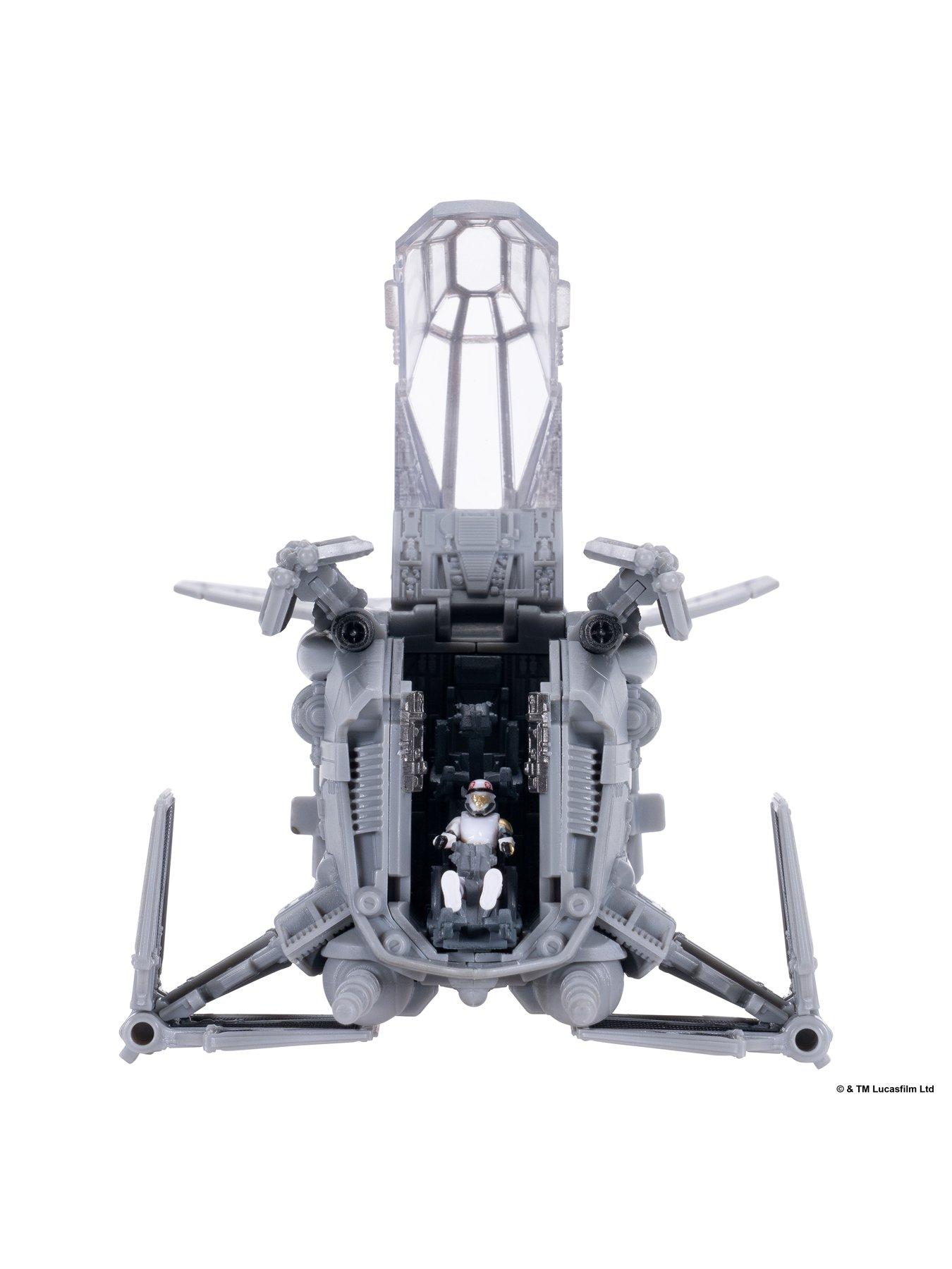 Image 4 of 7 of Star Wars Star Wars Micro Galaxy Squadron Rotating-Wing Imperial Patrol Gunship Vehicle