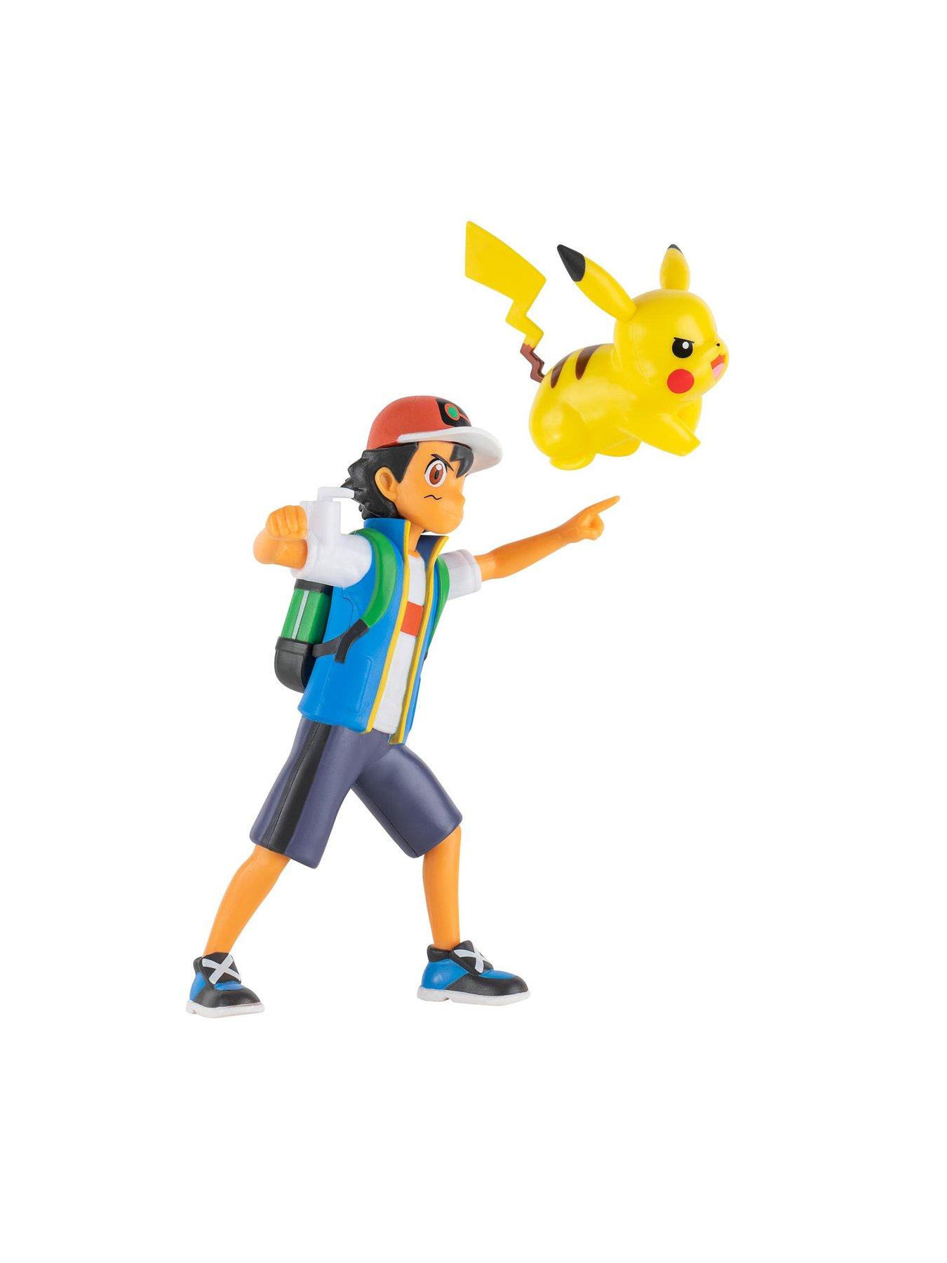 Image 3 of 6 of Pokemon 2 Pack Ash and Pikachu Deluxe Battle Action Figures