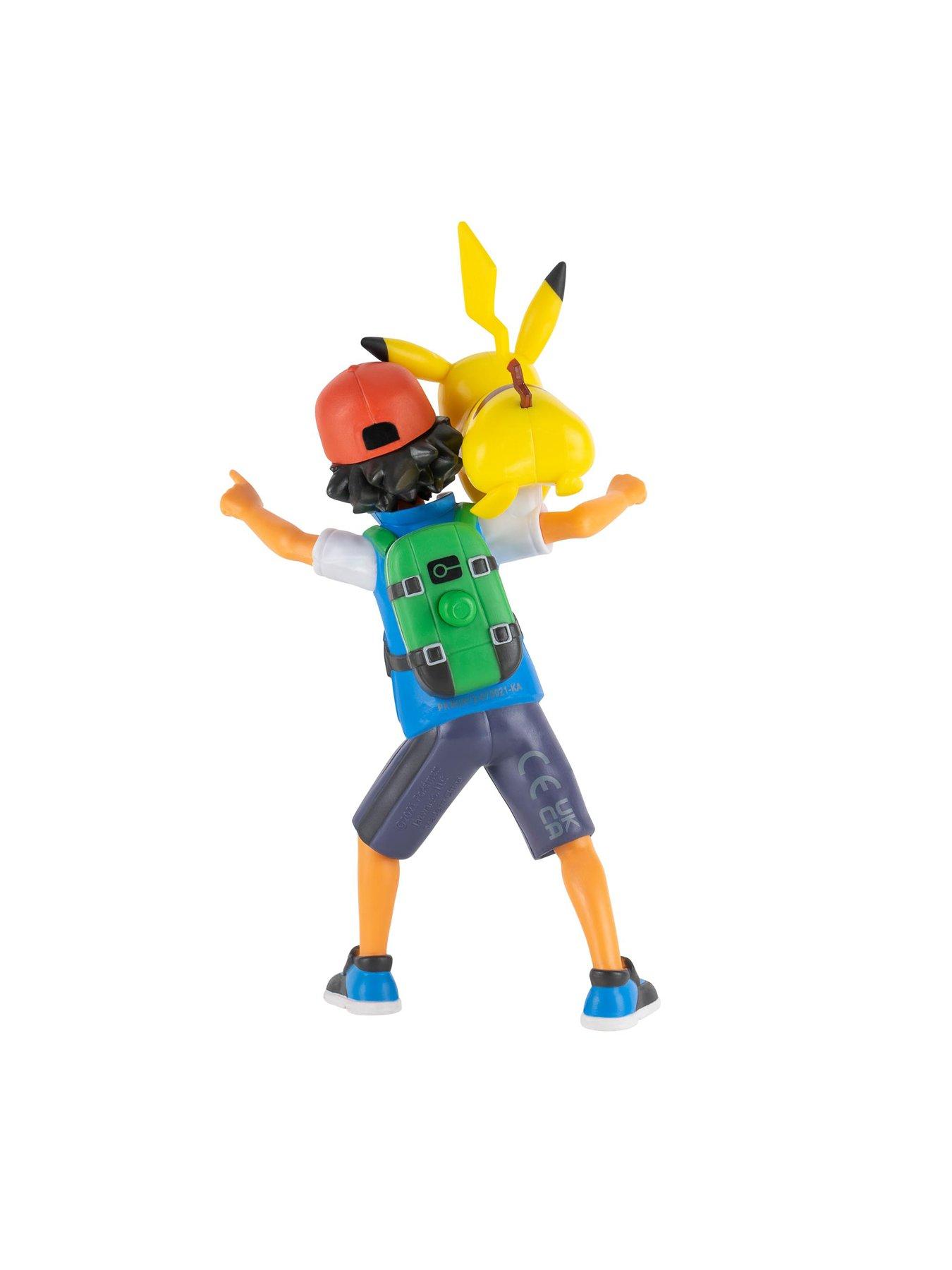 Image 4 of 6 of Pokemon 2 Pack Ash and Pikachu Deluxe Battle Action Figures