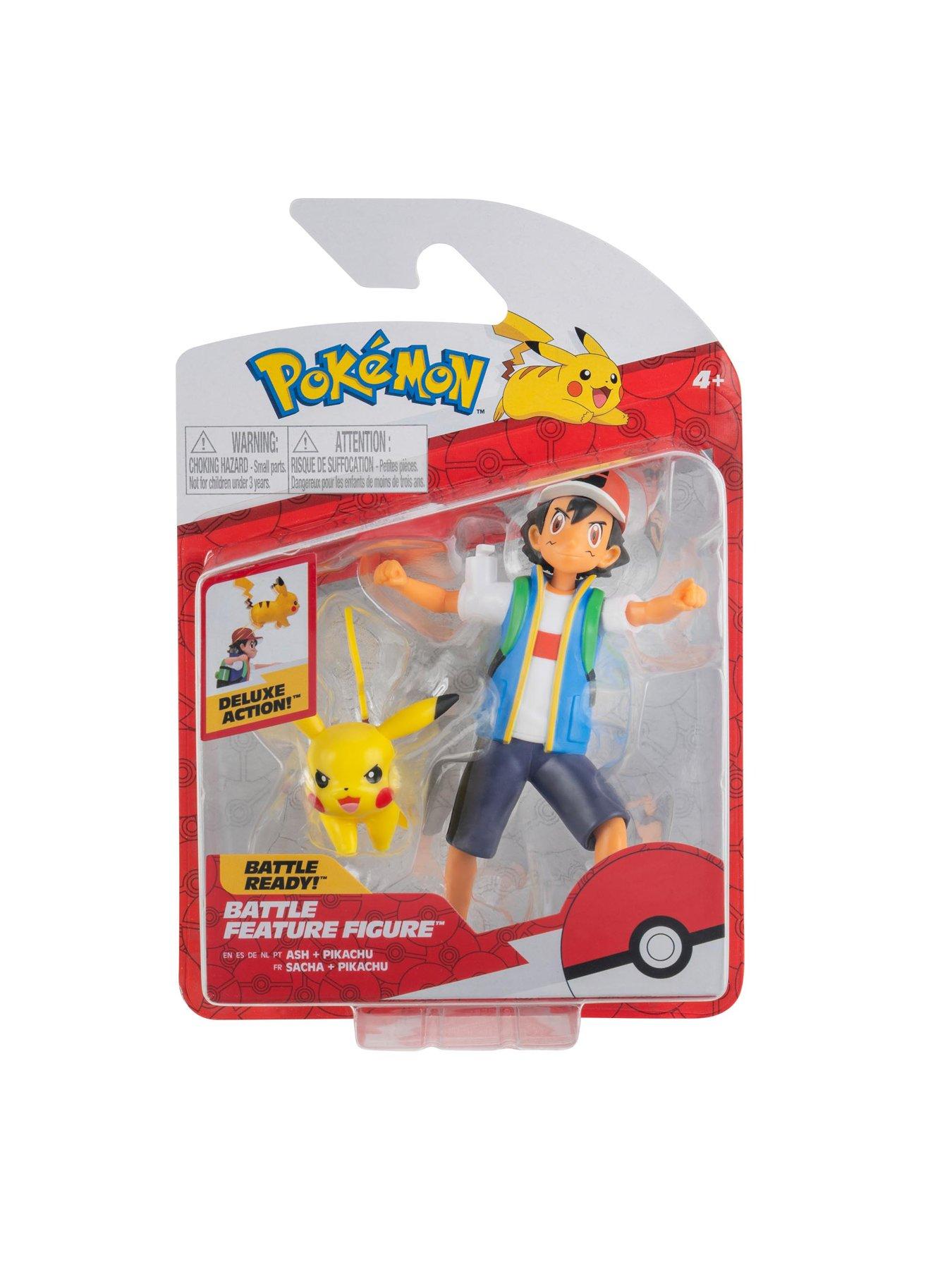 Image 6 of 6 of Pokemon 2 Pack Ash and Pikachu Deluxe Battle Action Figures