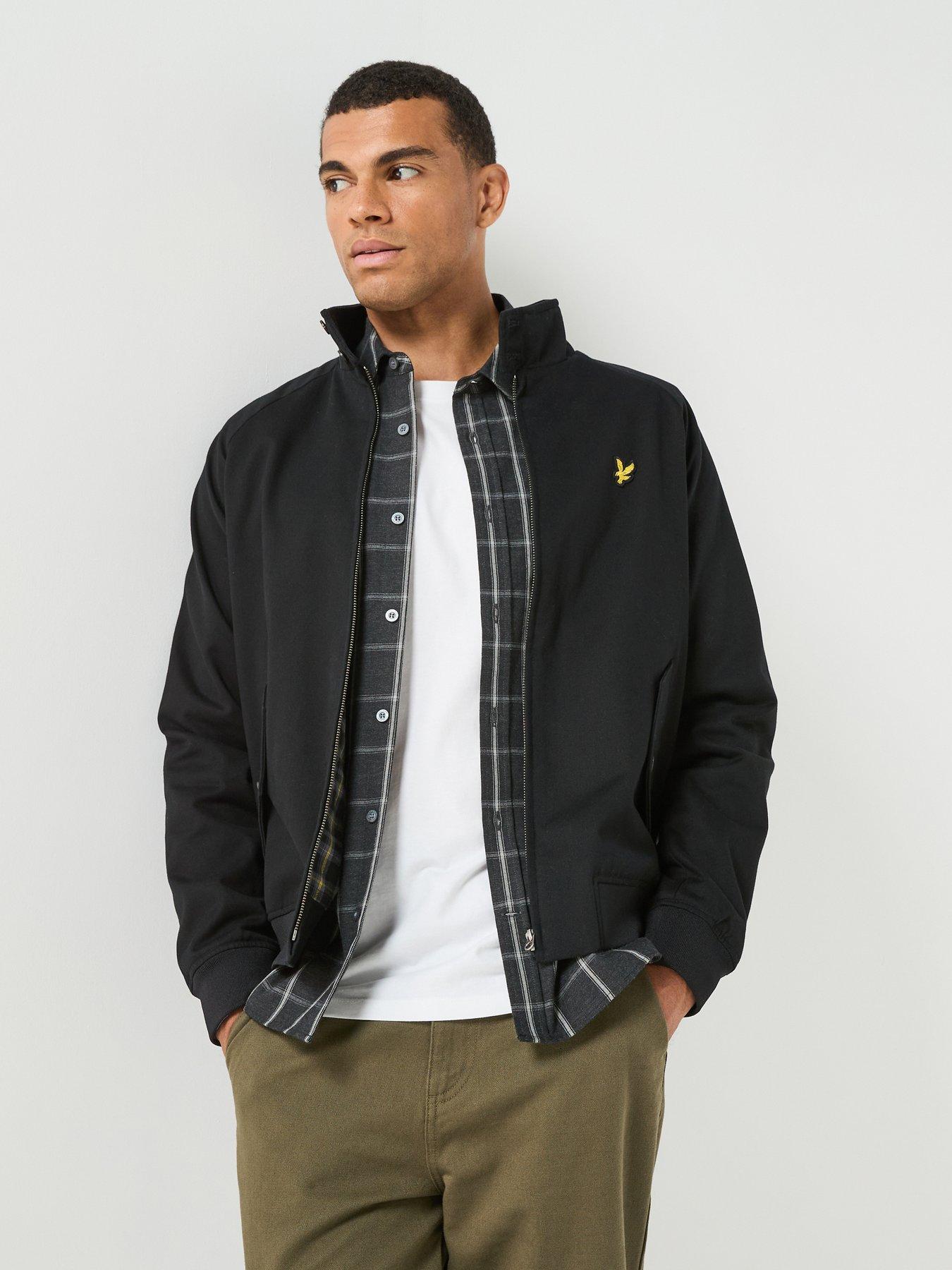 Lyle & Scott Noir Cotton Jacket Harrington - Image 3