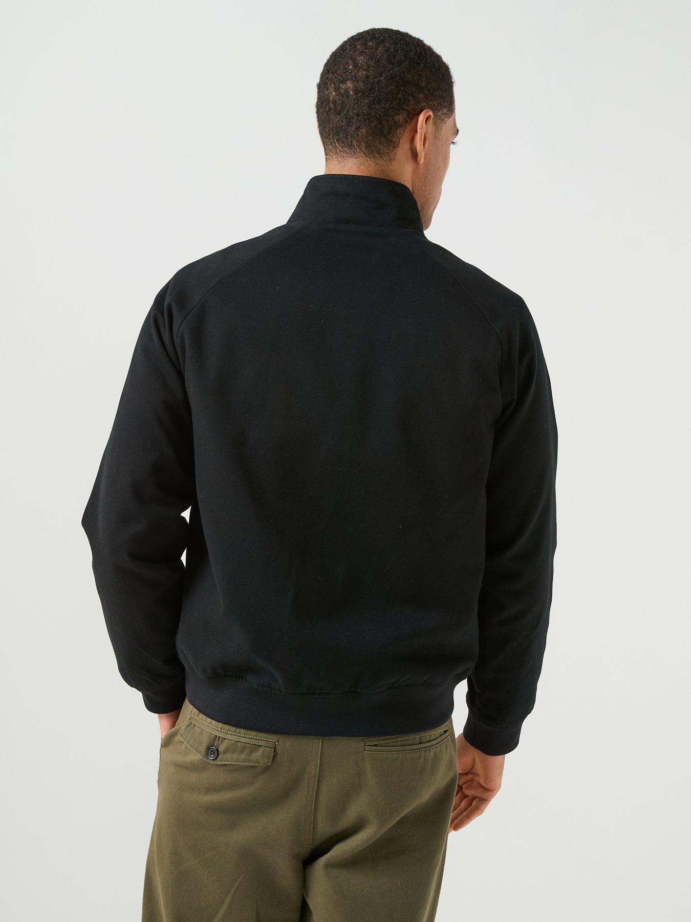 Image 2 of 6 of Lyle & Scott Cotton Harrington Jacket - Black