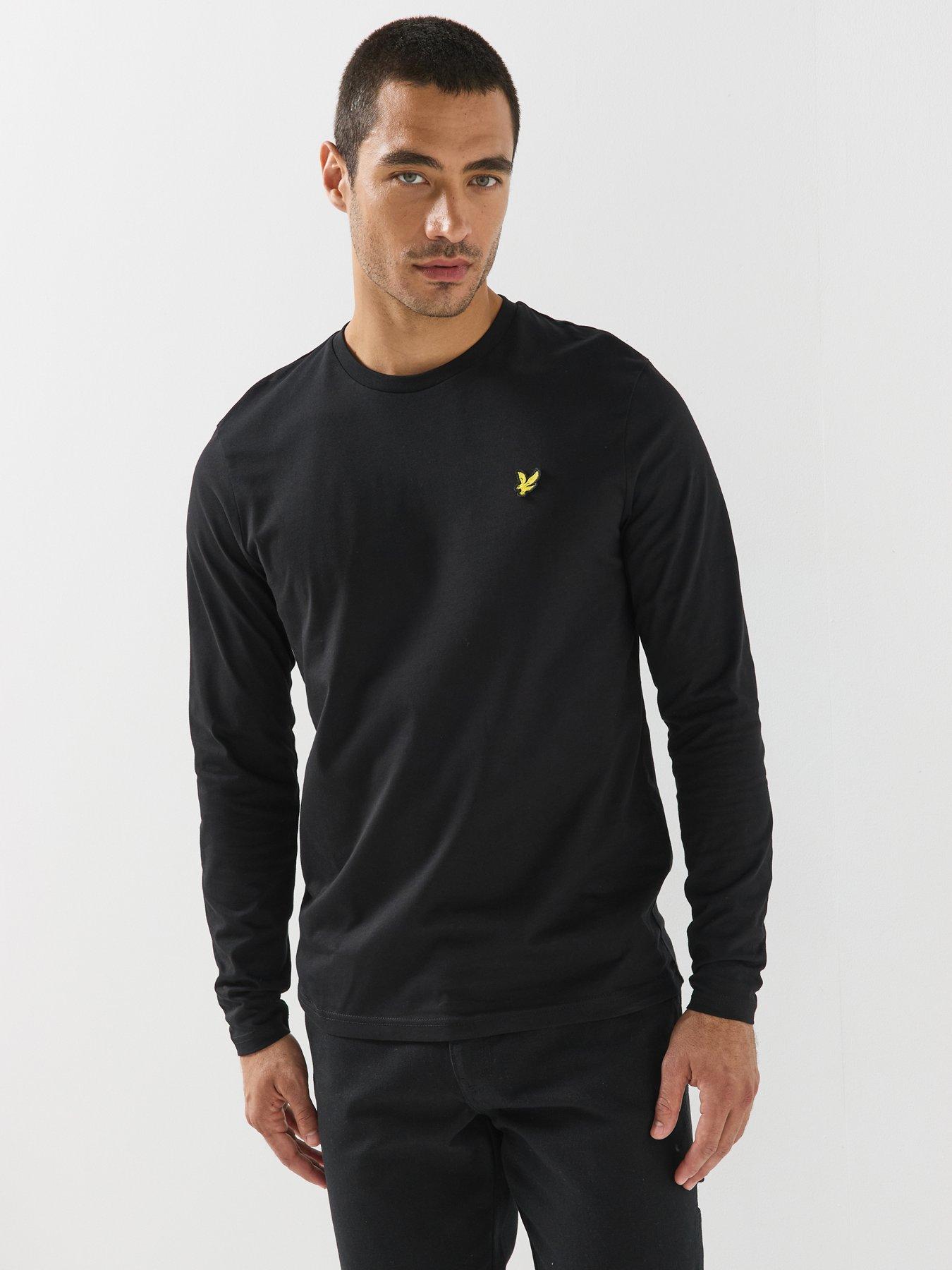 Lyle & Scott Lyle  &  Scott Plain Long Sleeve T-shirt - Black