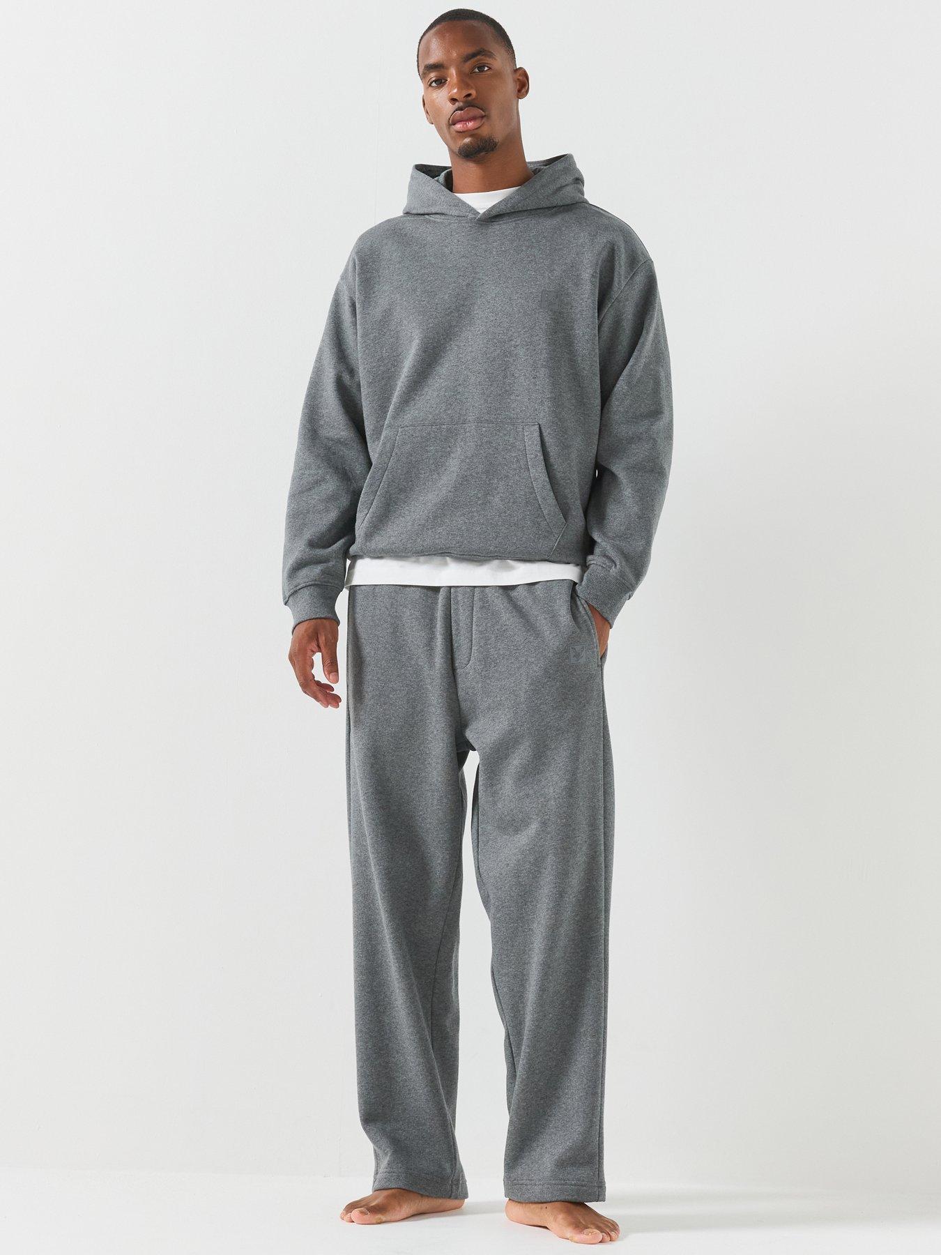 Image 3 of 5 of Lyle & Scott Lyle &amp; Scott Loungewear Pullover Hoodie - Grey