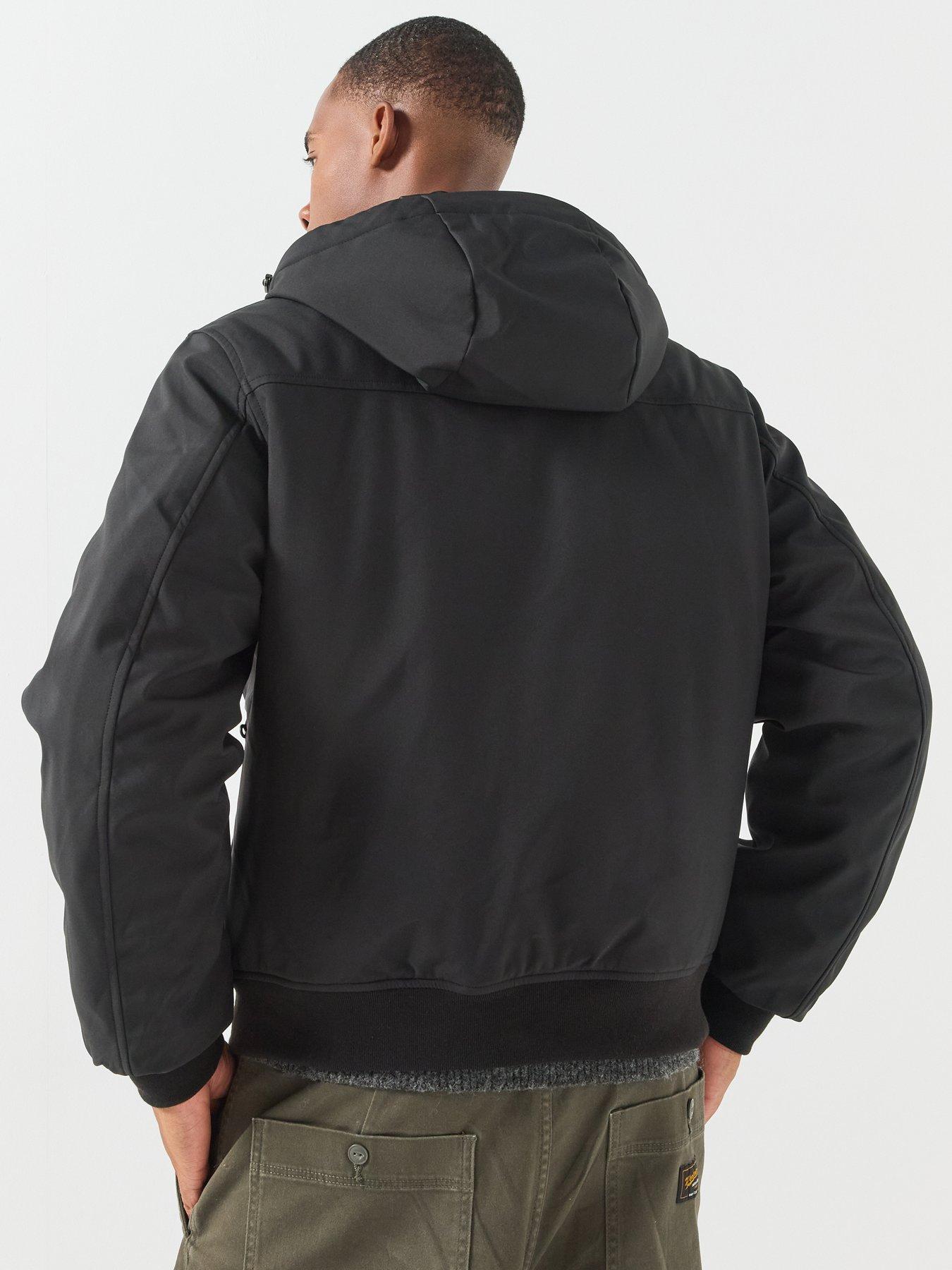 Image 2 of 6 of Lyle & Scott Lyle &amp; Scott Wadded Softshell Jacket - Black