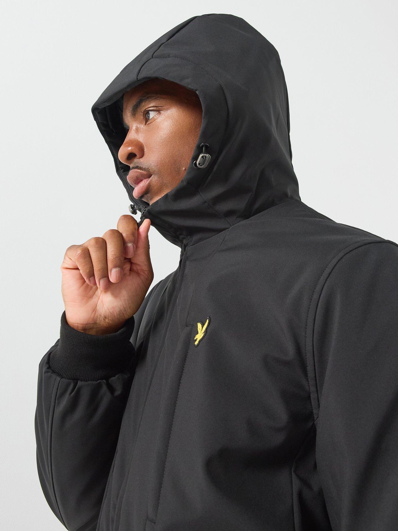 Image 5 of 6 of Lyle & Scott Lyle &amp; Scott Wadded Softshell Jacket - Black