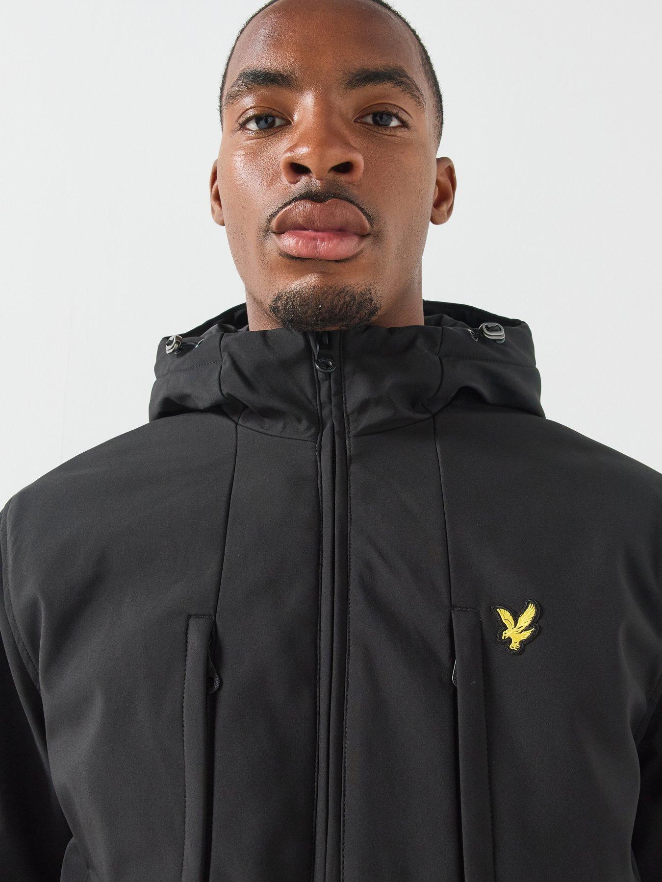 Image 6 of 6 of Lyle & Scott Lyle &amp; Scott Wadded Softshell Jacket - Black