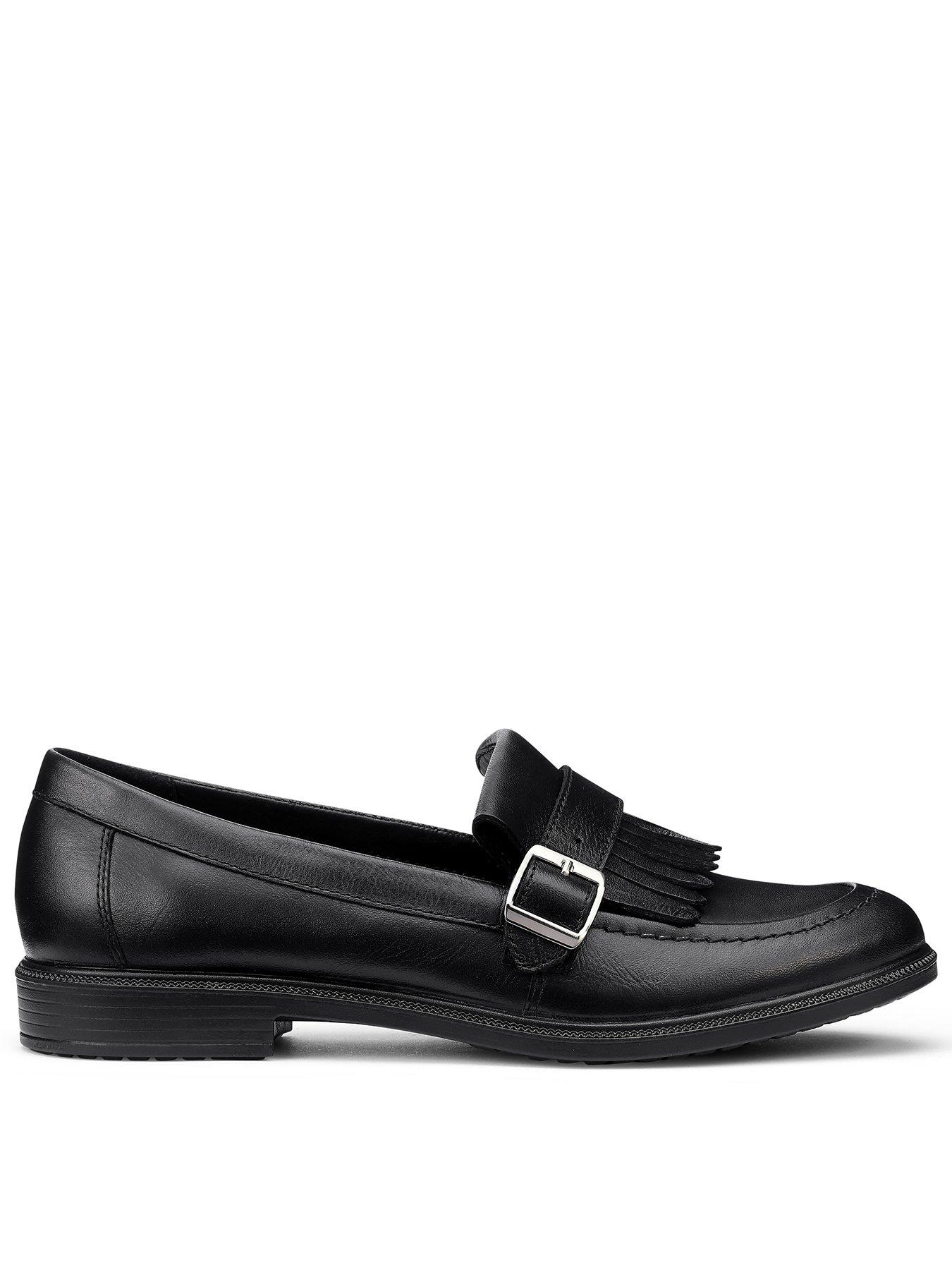 Hotter Fowey Wide Fit Loafer - Black