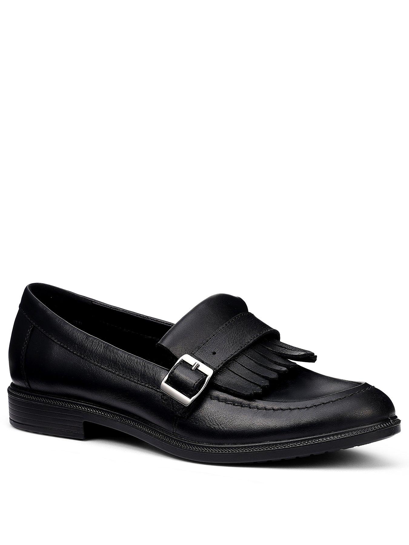 Image 2 of 4 of Hotter Fowey Wide Fit Loafer - Black