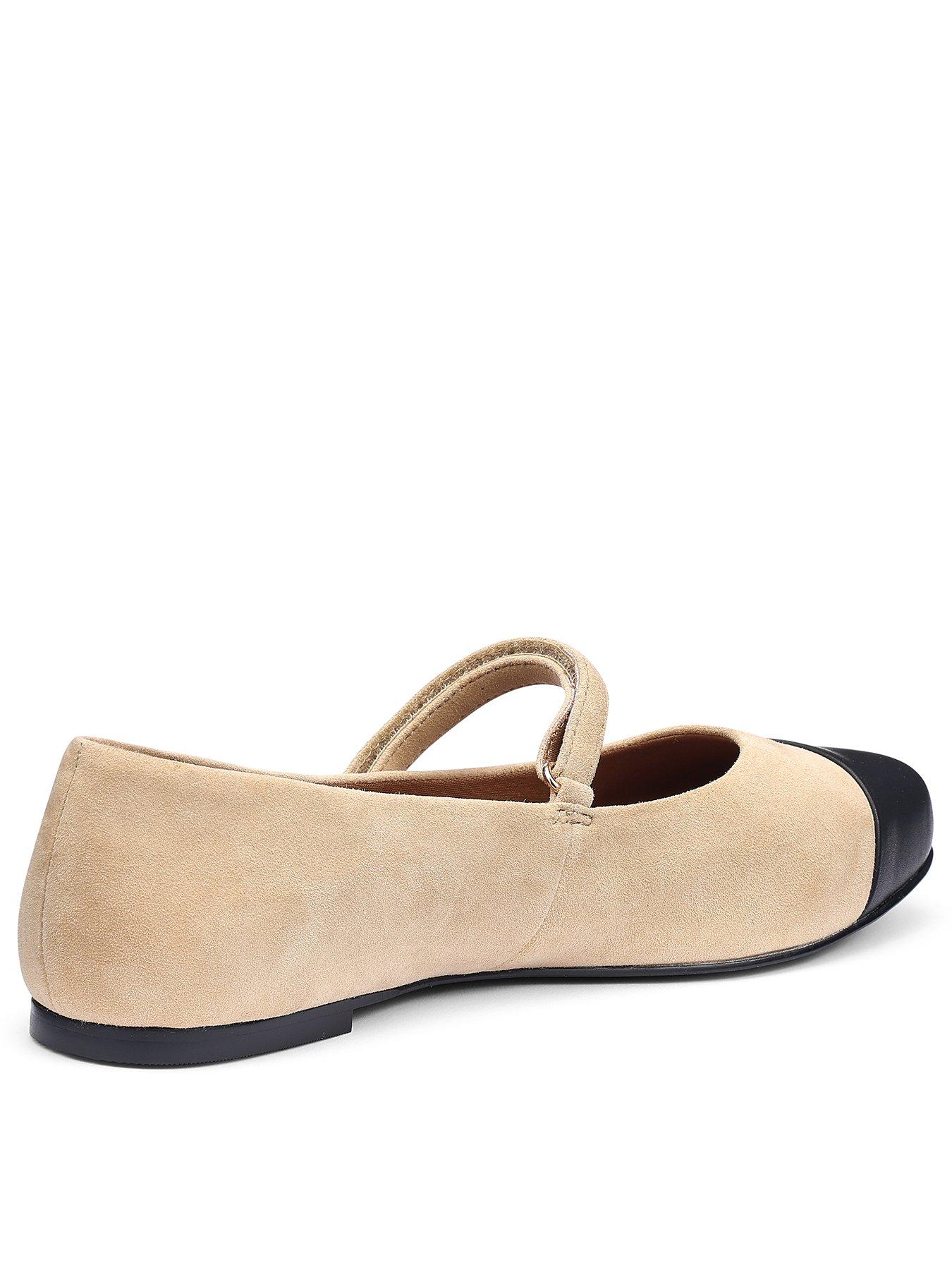Image 3 of 4 of Hotter Sigrid Wide Fit Strap Mary Jane - Beige